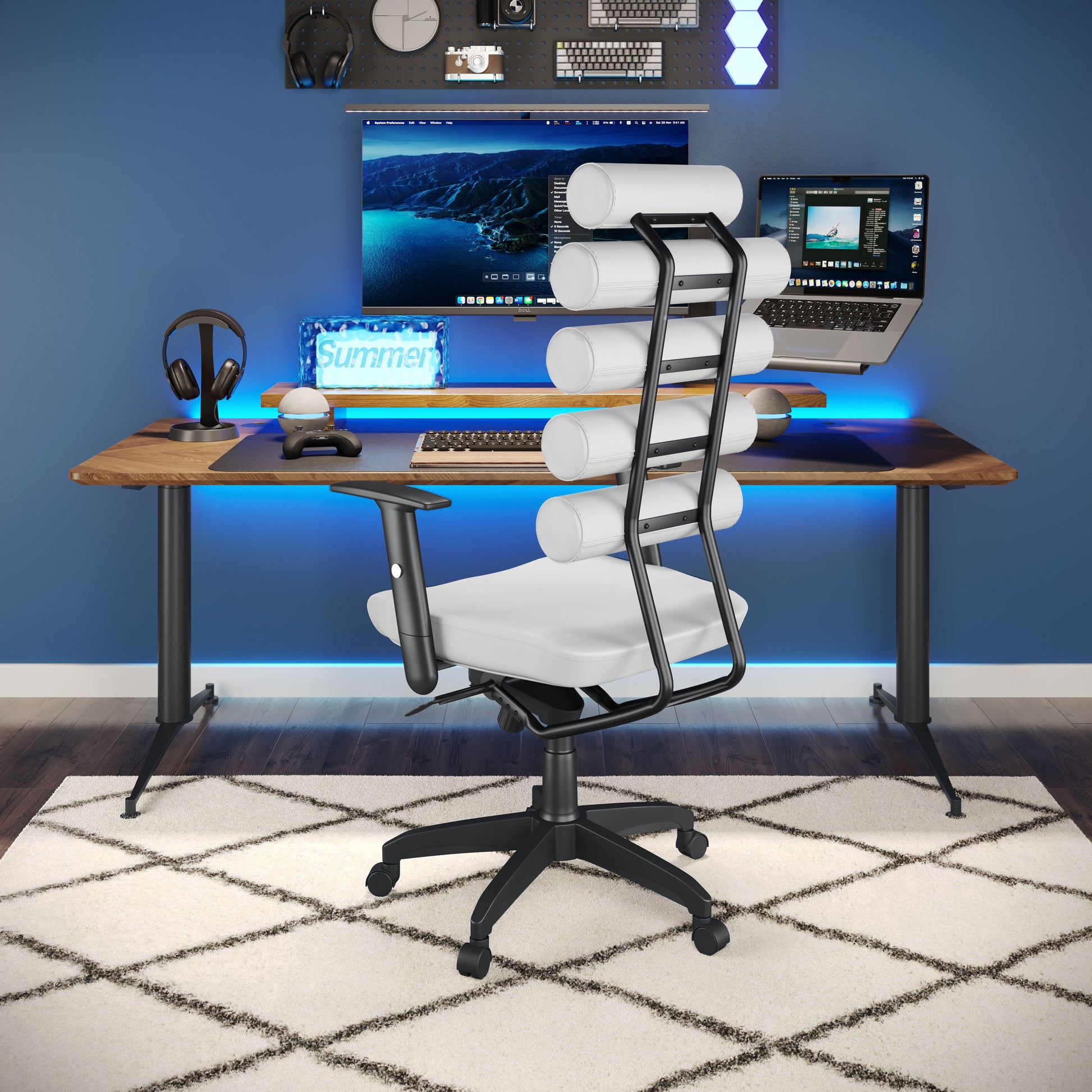 Unico Office Chair White - Disselt Designs