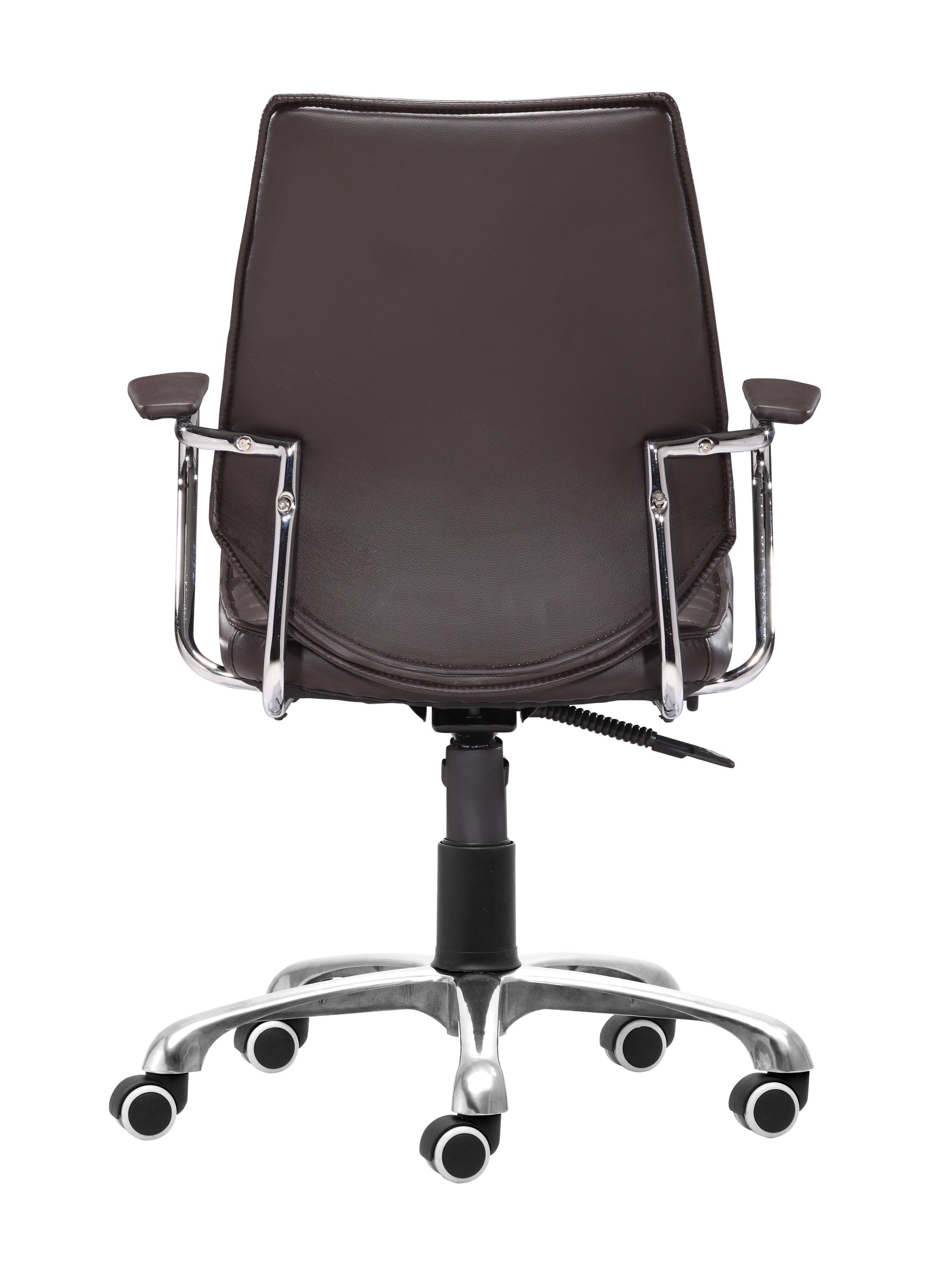 Enterprise Low Back Office Chair Espresso - Disselt Designs