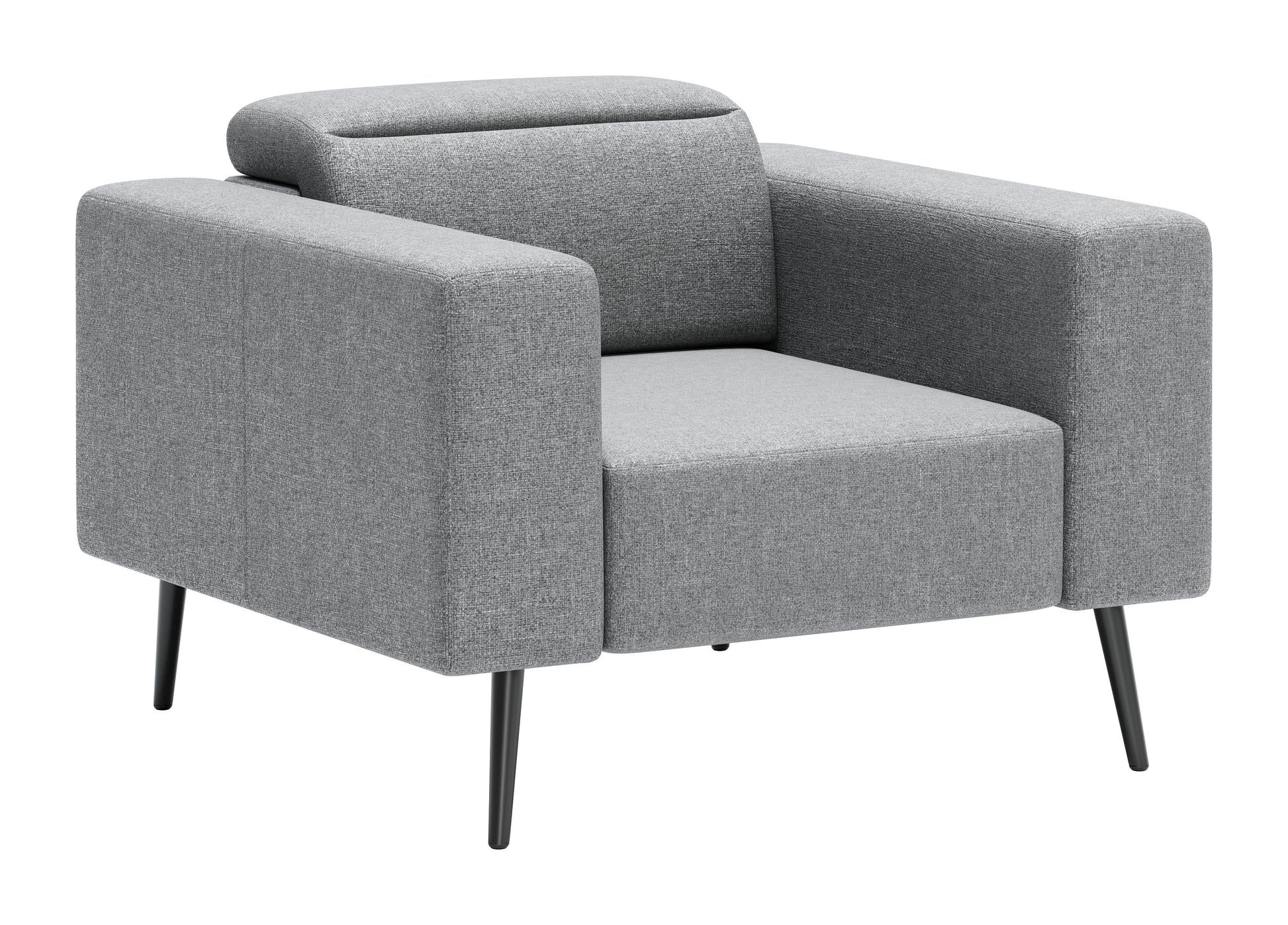 Milan Armchair Dark Gray - Disselt Designs