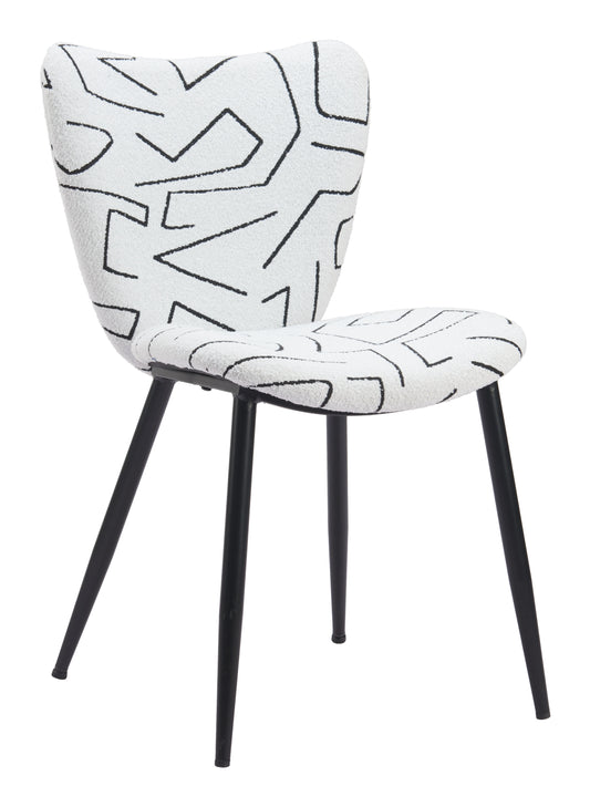 Prestige Dining Chair (Set of 2) White - Disselt Designs