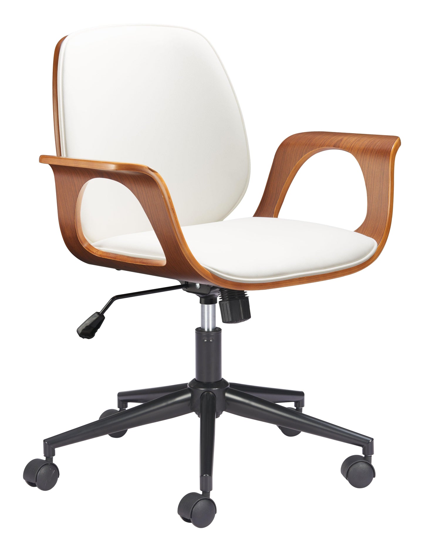 Ali Office Chair White - Disselt Designs