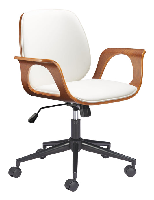 Ali Office Chair White - Disselt Designs