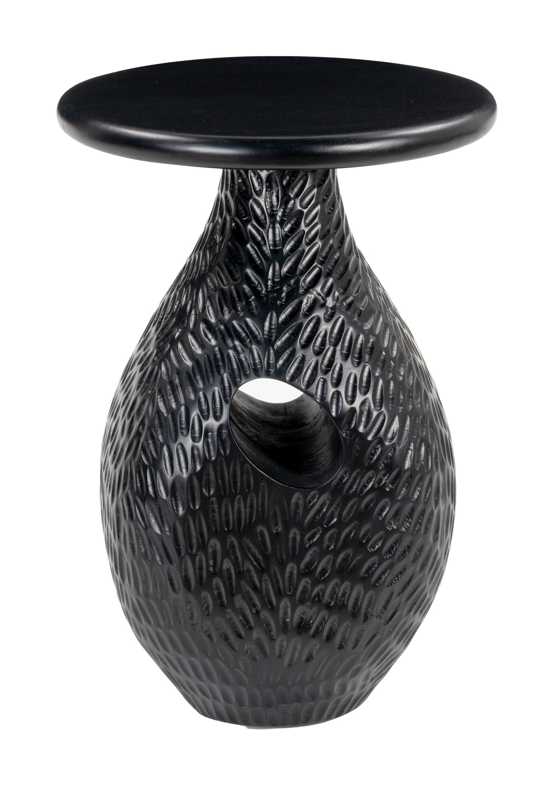 Piho Side Table Black - Disselt Designs