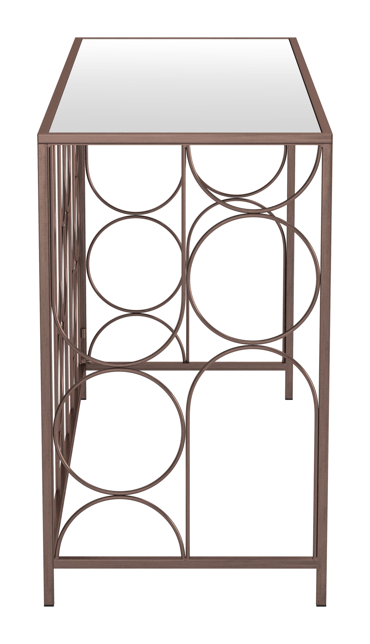 Convale Console Table Bronze - Disselt Designs