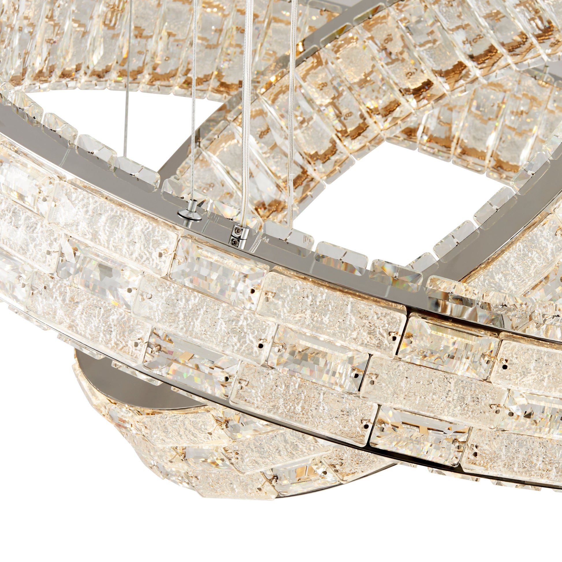 Helix Chandelier // Chrome - Disselt Designs