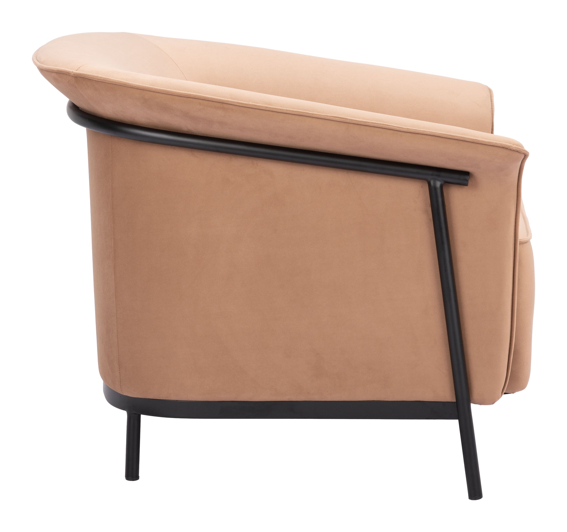 Burry Accent Chair Tan - Disselt Designs