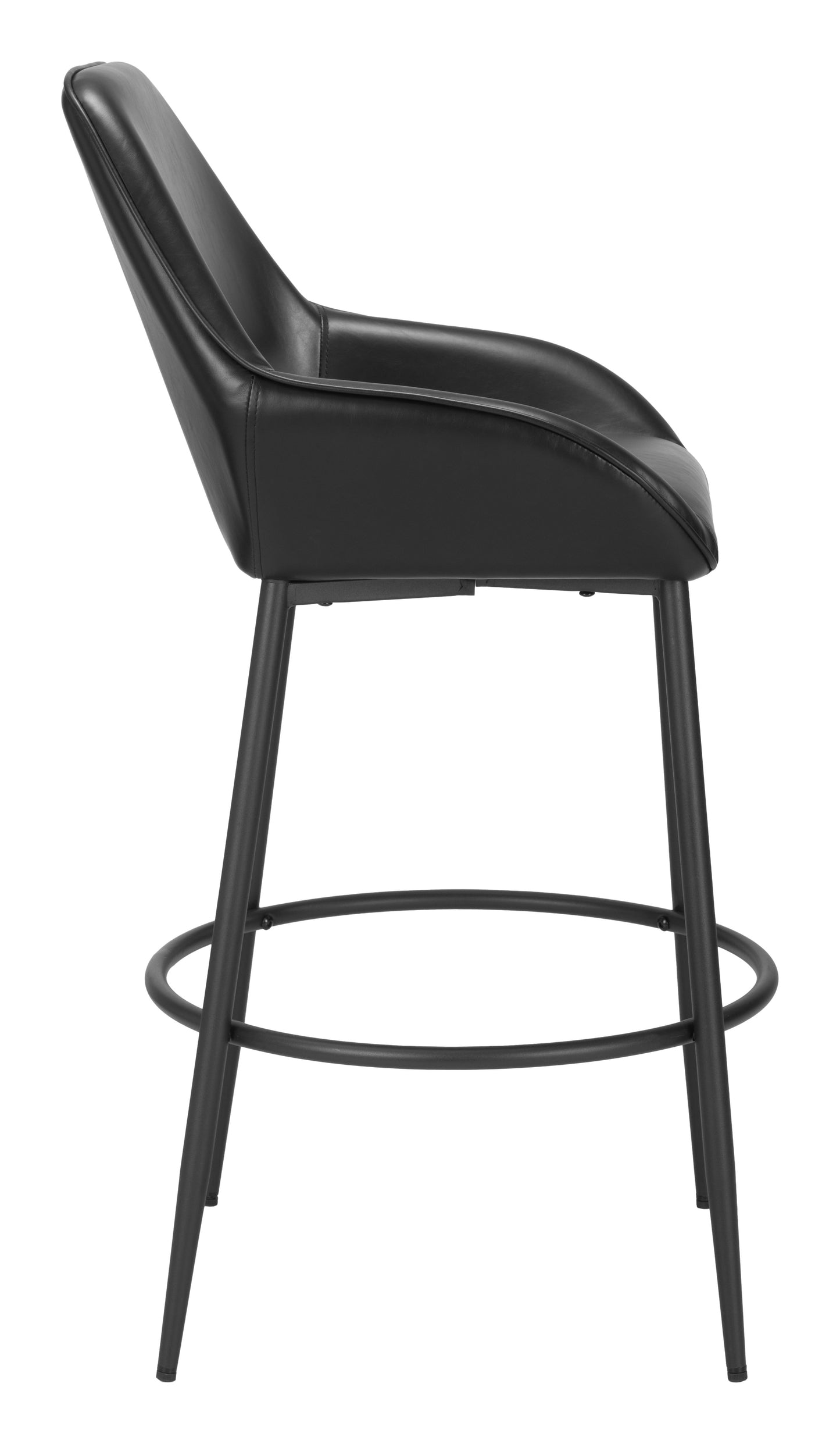 Vila Barstool (Set of 2) Black - Disselt Designs