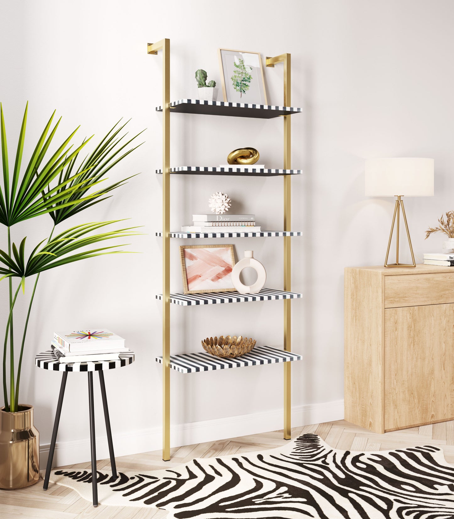 Zebra Shelf Multicolor - Disselt Designs