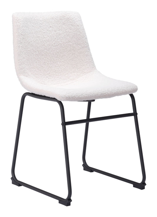 Smart Dining Chair (Set of 2) Ivory - Disselt Designs