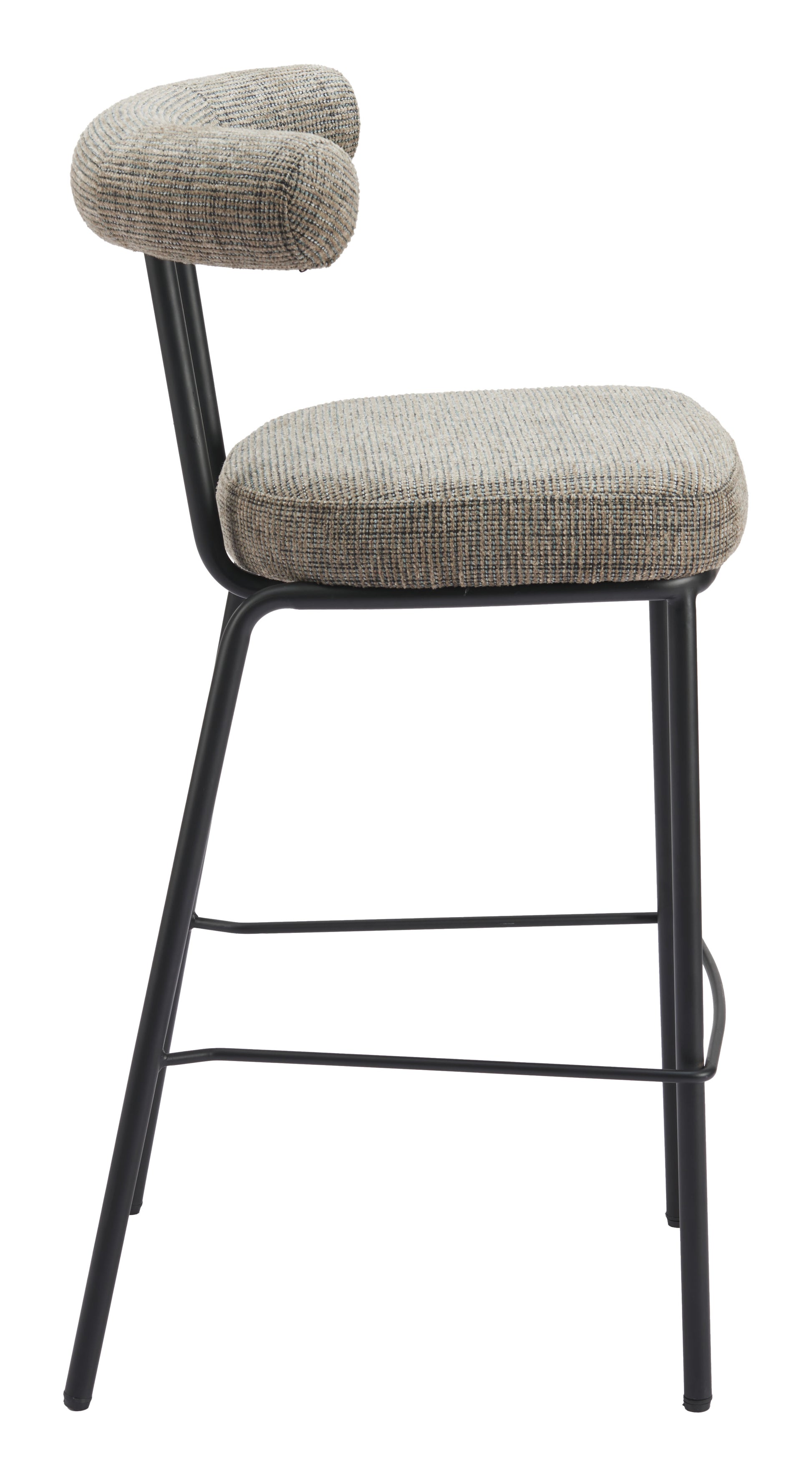 Kede Barstool Green Tweed - Disselt Designs