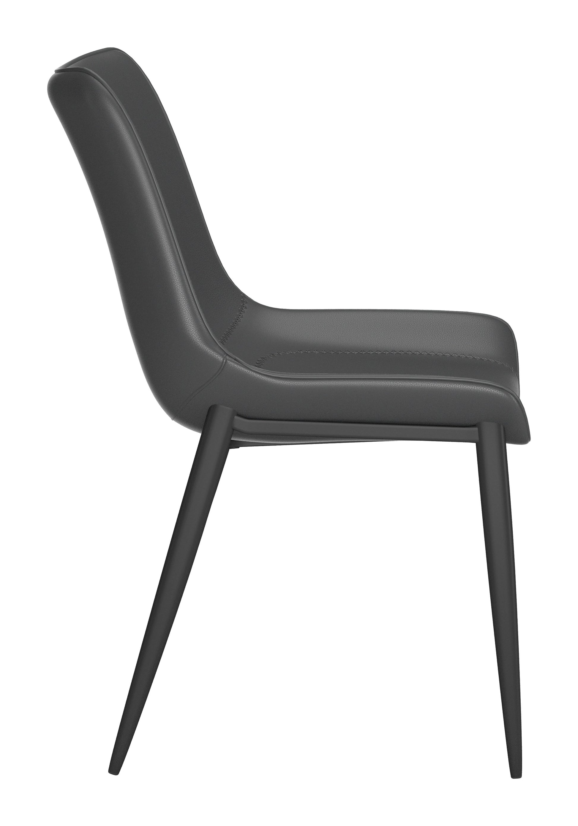 Magnus Dining Chair (Set of 2) Black - Disselt Designs