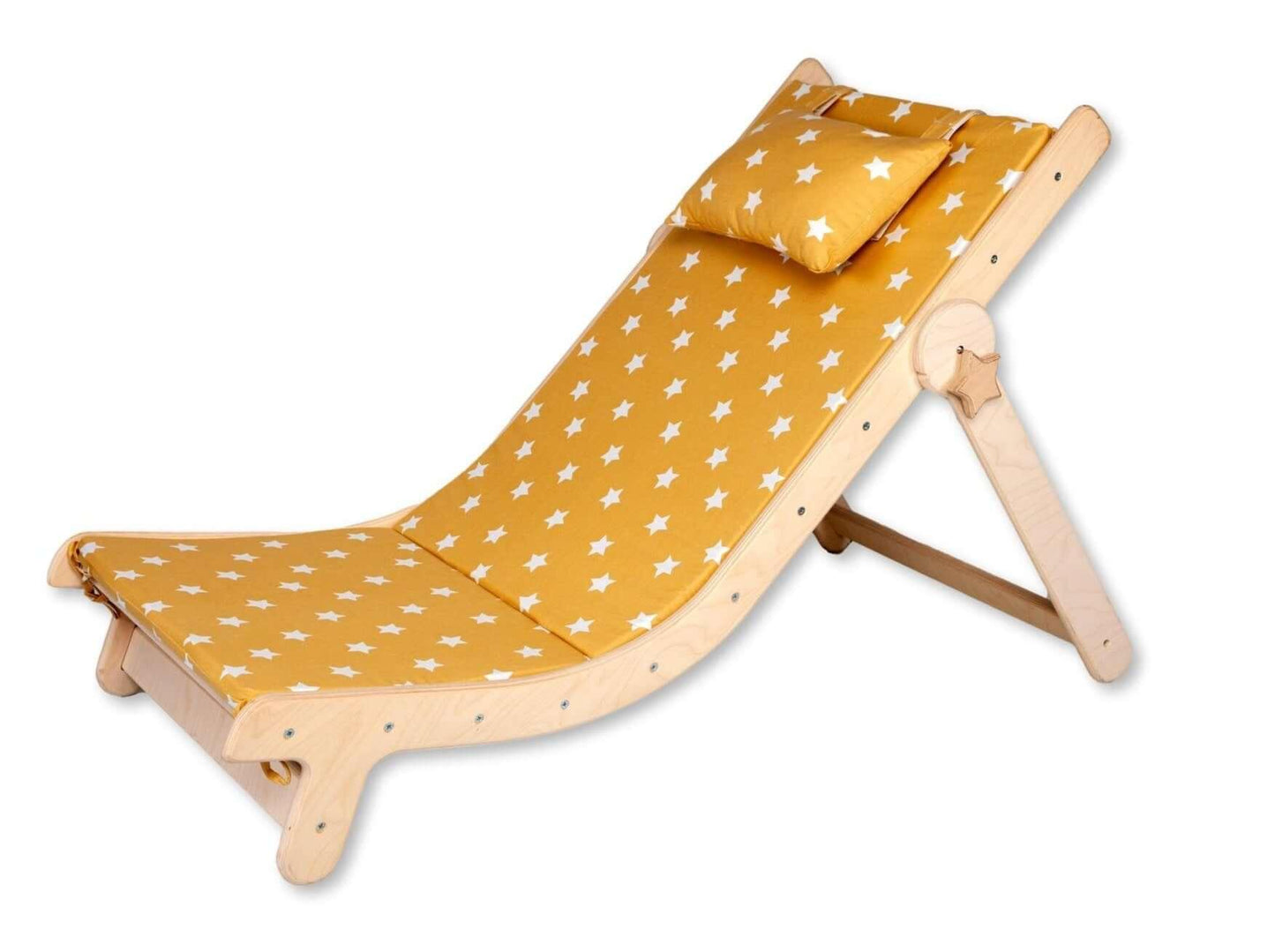 KIDS LOUNGE | Adjustable Lounge Chair with Comfy Pad for Kids - Disselt Designs