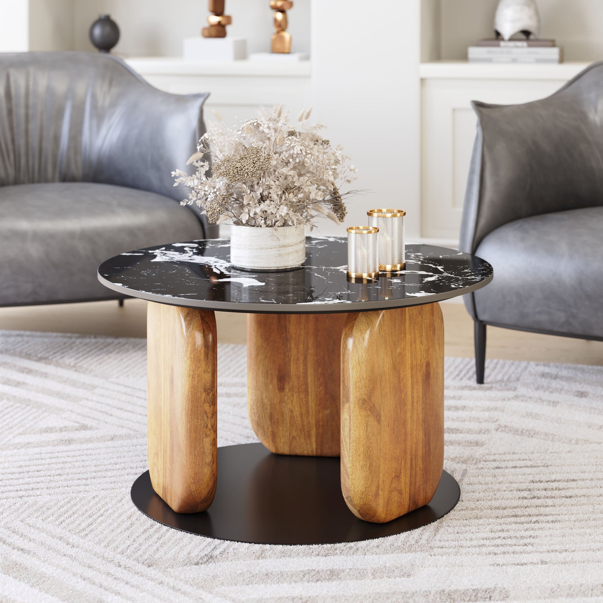 Pemba Coffee Table Multicolor - Disselt Designs