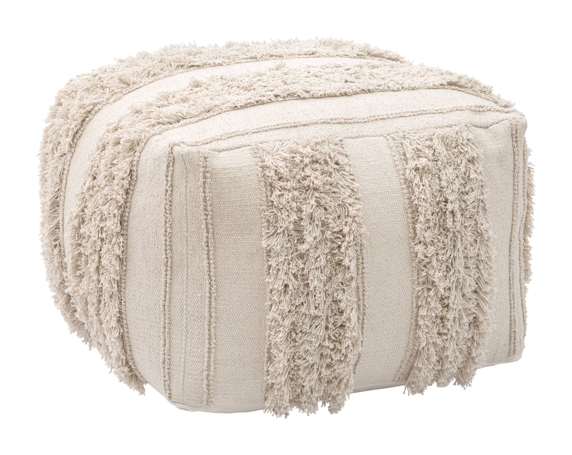 Peru Ottoman Beige - Disselt Designs