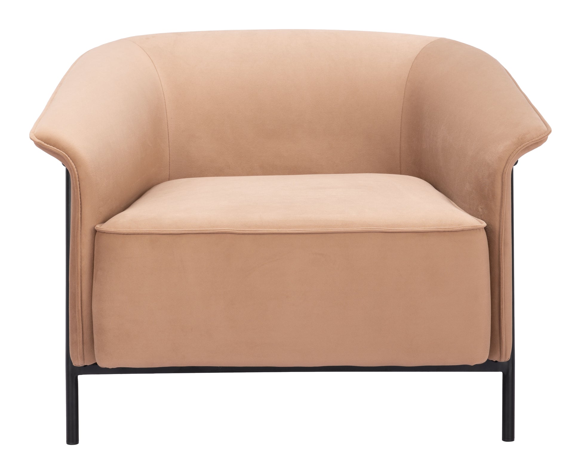Burry Accent Chair Tan - Disselt Designs