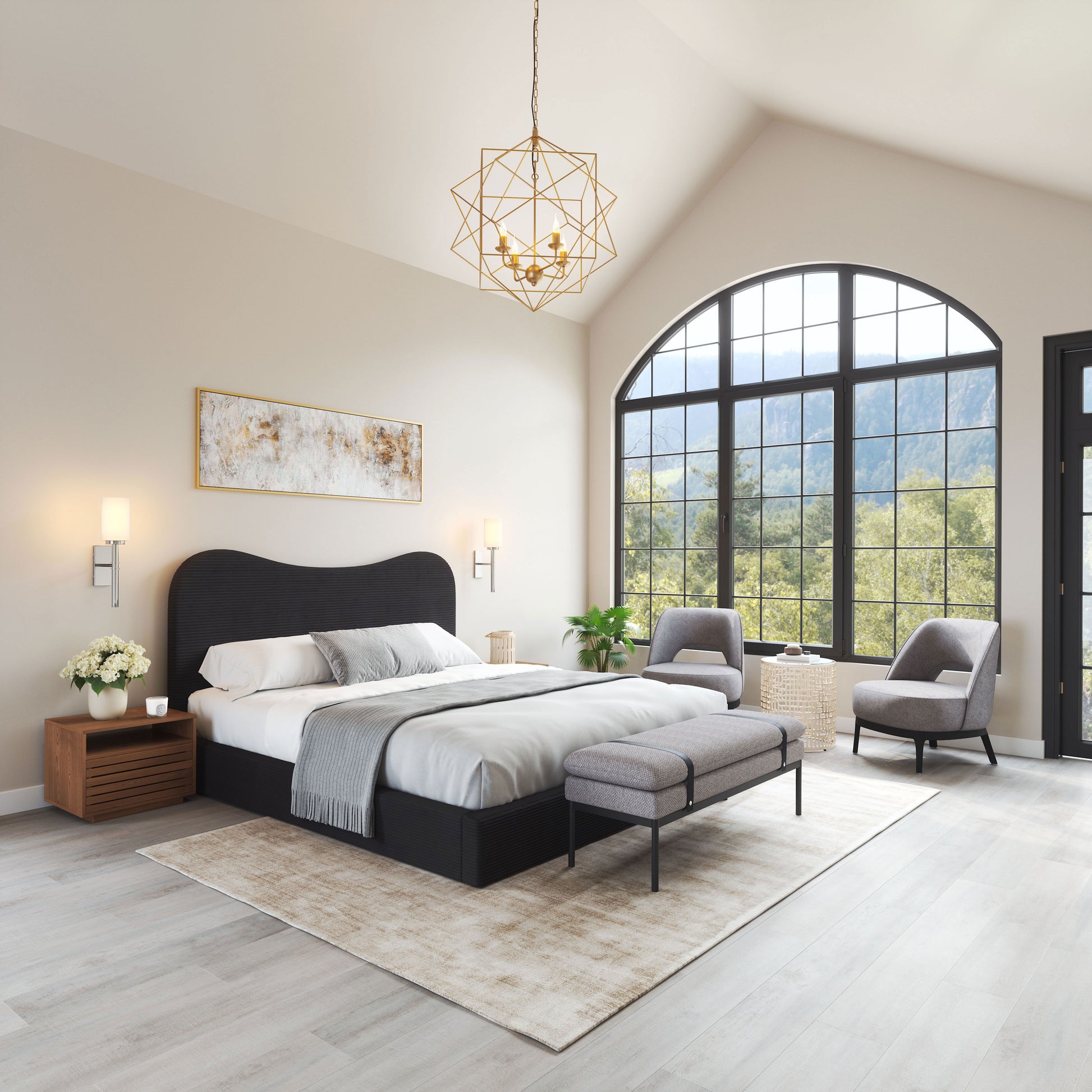 Padd Bench Gray - Disselt Designs