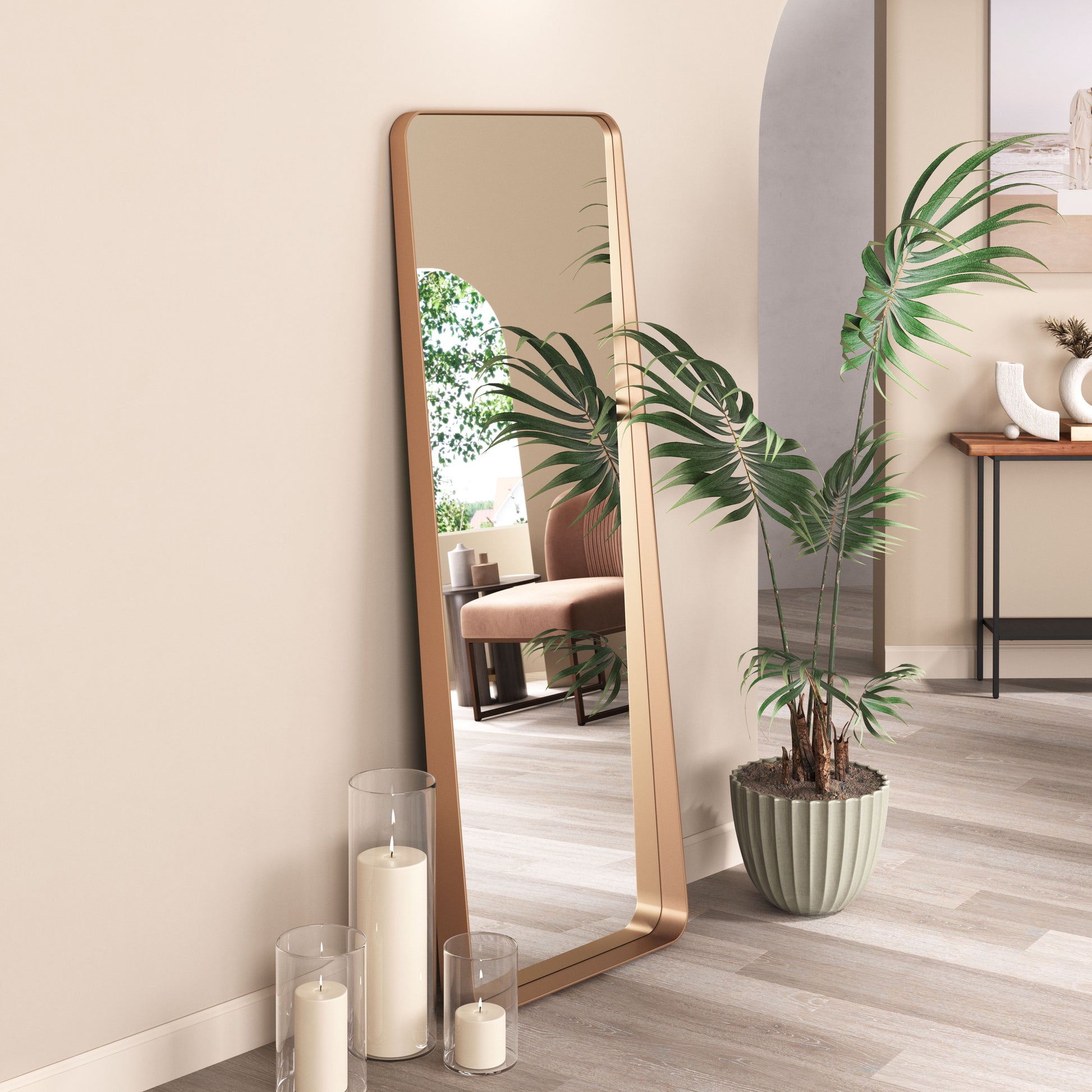 Riga Mirror Gold - Disselt Designs