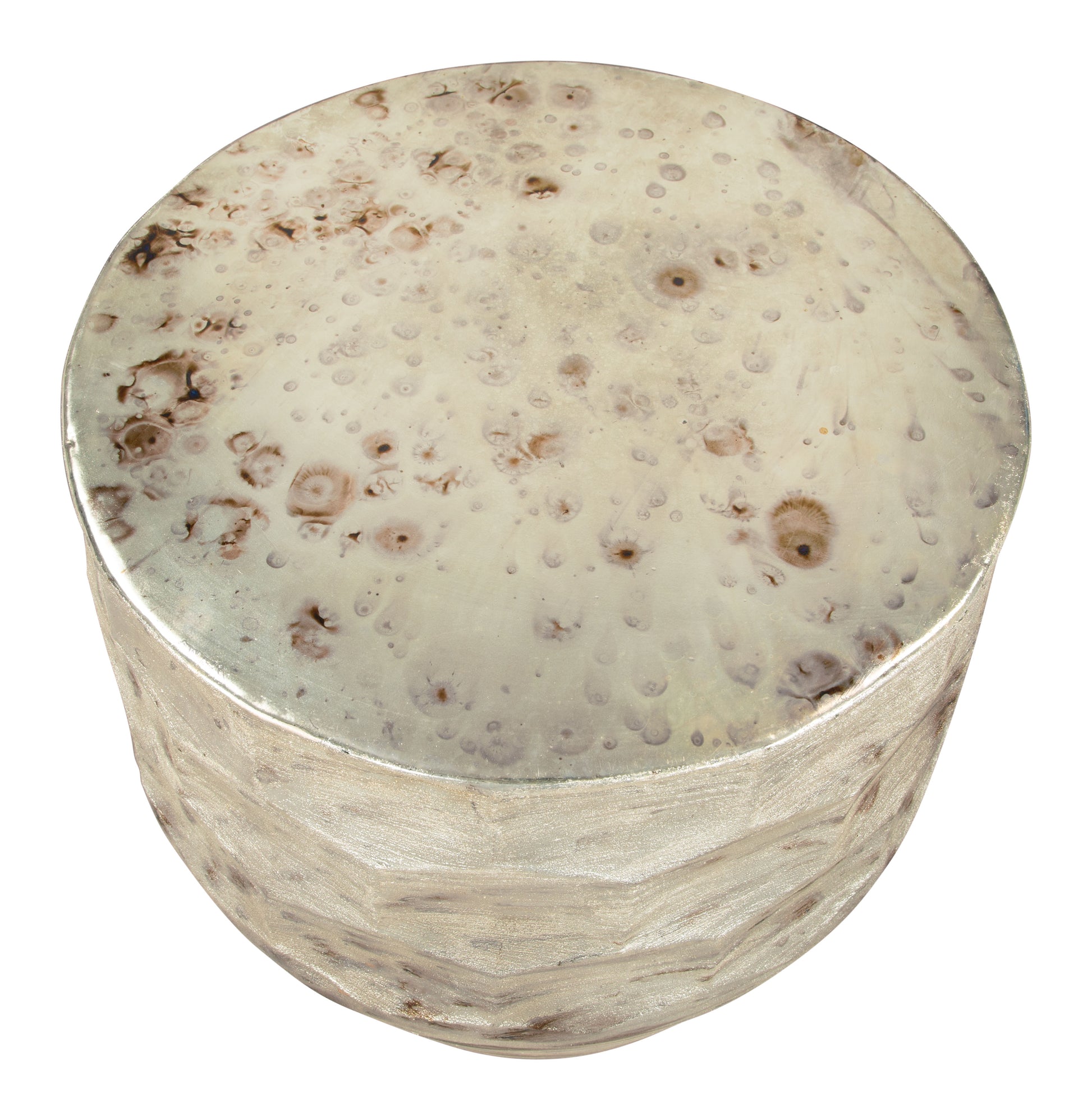 Pam Side Table Antique Beige - Disselt Designs