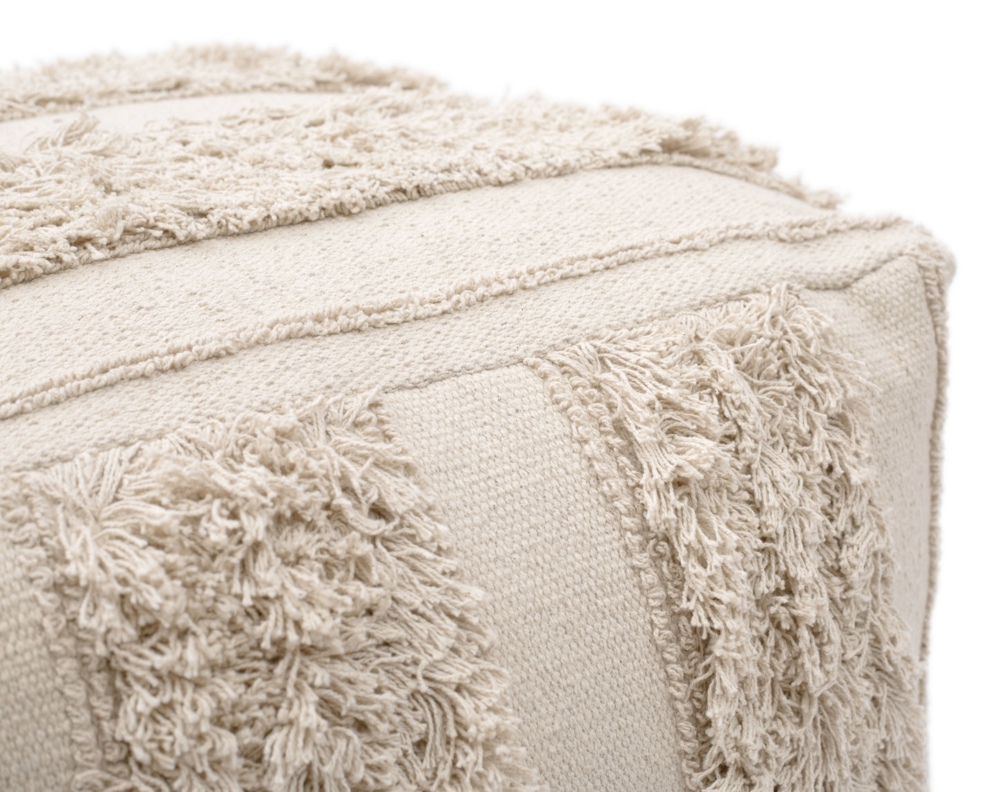 Peru Ottoman Beige - Disselt Designs