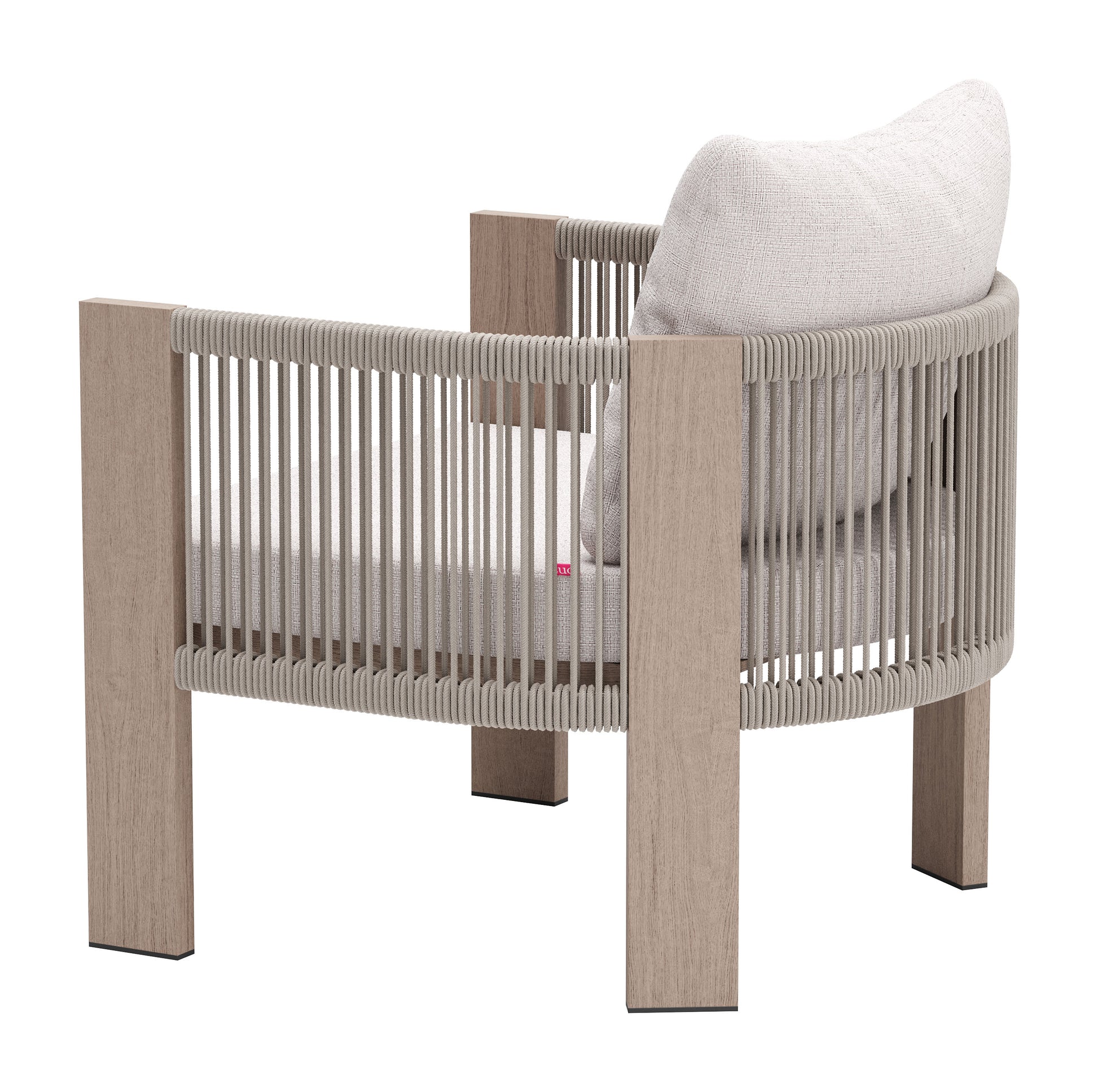 Rebel Accent Chair Beige - Disselt Designs