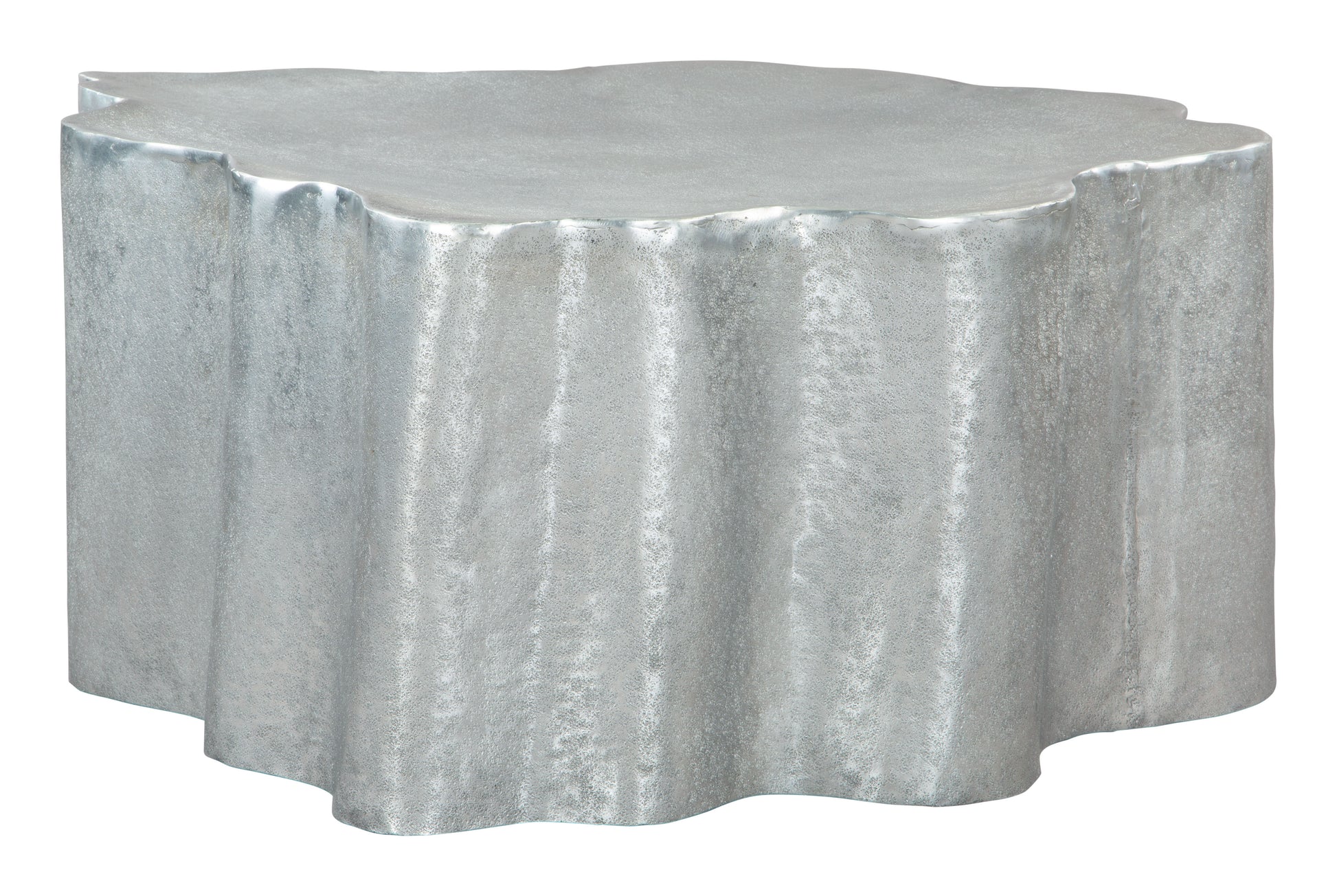 Kortha Coffee Table Antique Silver - Disselt Designs