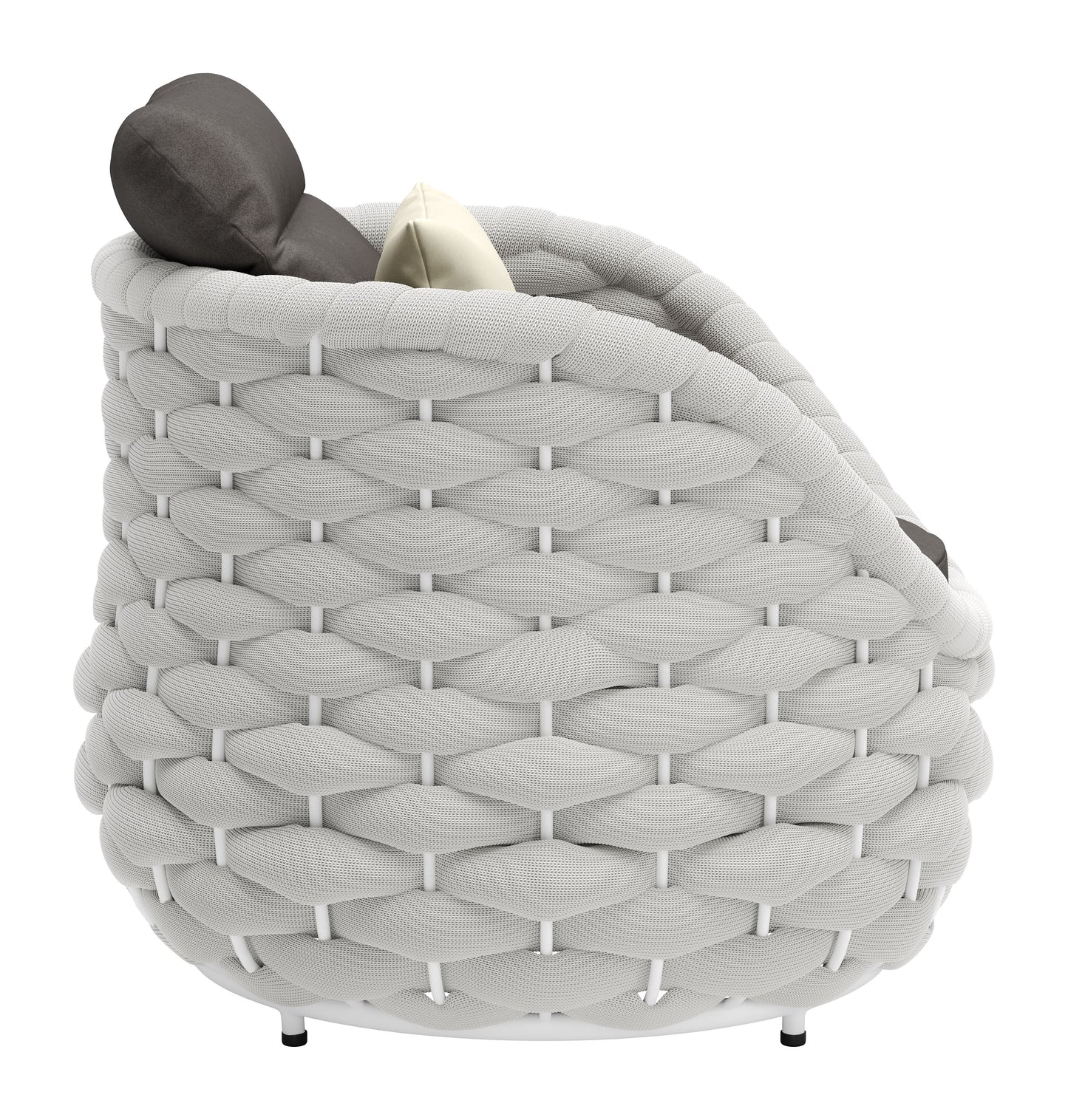 Coral Reef Accent Chair Gray - Disselt Designs