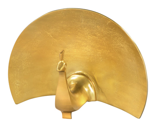 Fan Table Art Gold - Disselt Designs