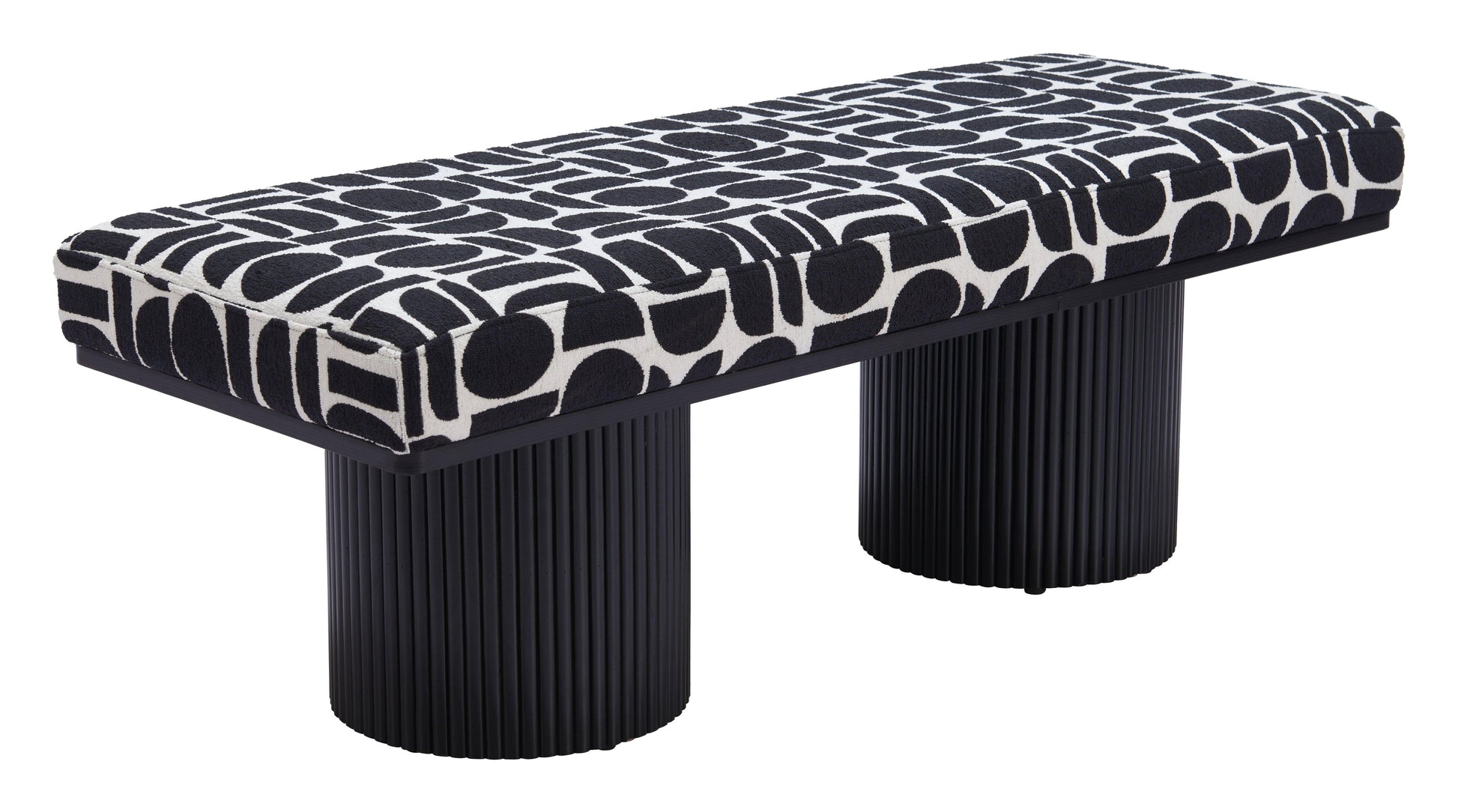 Botoia Bench Black & White - Disselt Designs