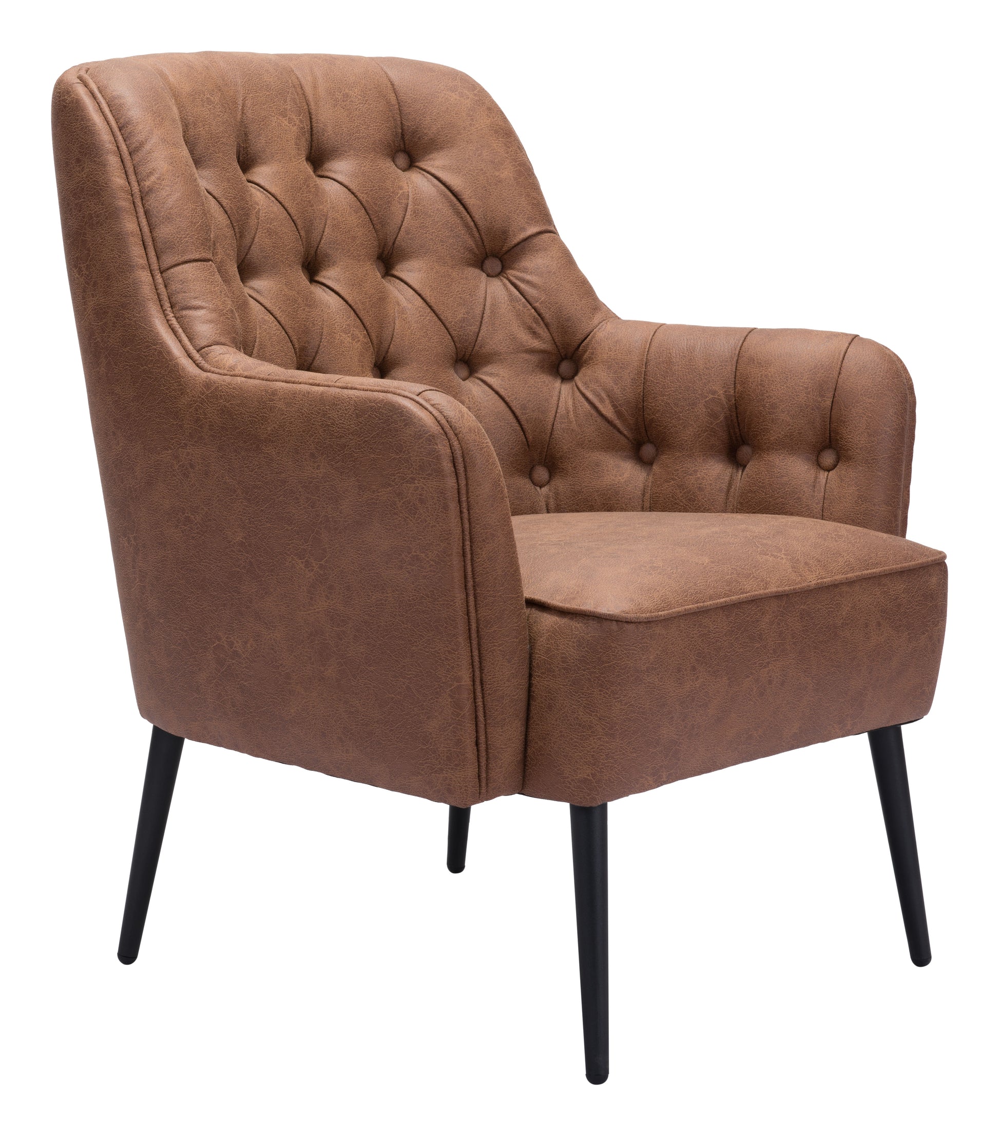 Tasmania Accent Chair Vintage Brown - Disselt Designs