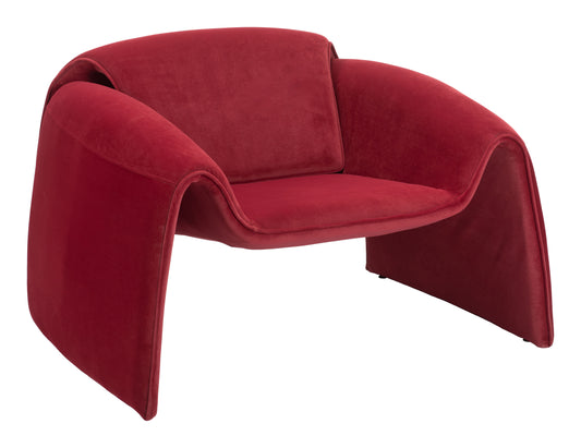 Horten Accent Chair Red - Disselt Designs