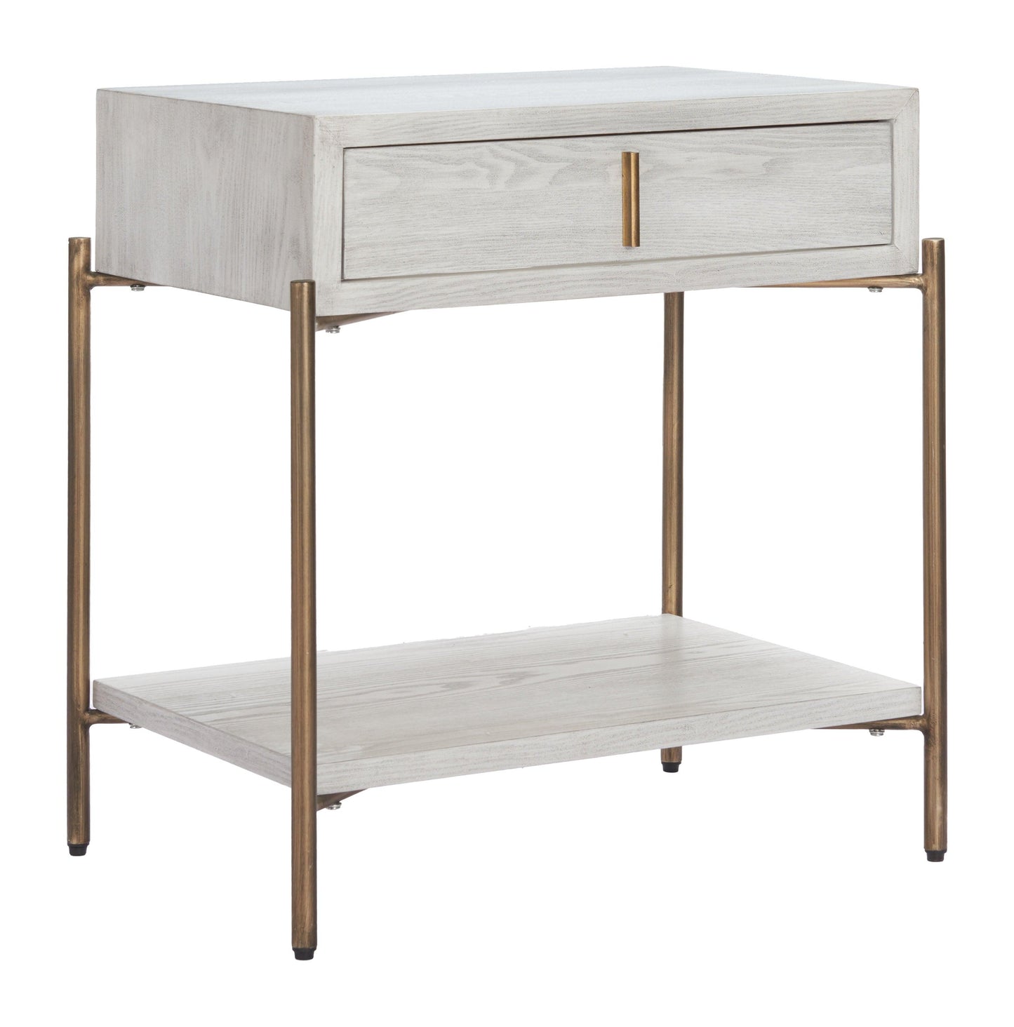 Yoru Side Table Oak White - Disselt Designs