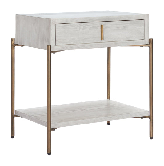 Yoru Side Table Oak White - Disselt Designs