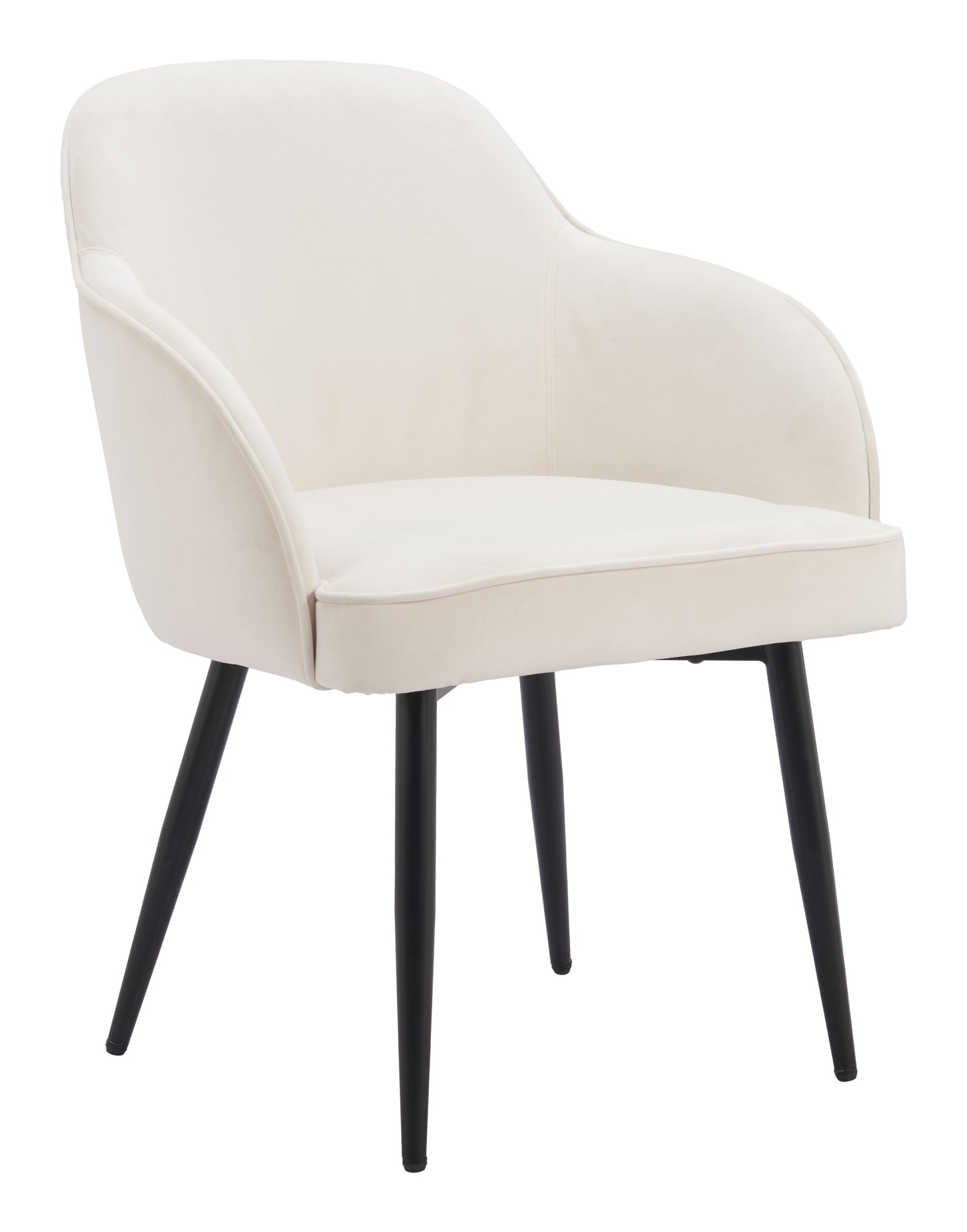 Jolie Dining Chair (Set of 2) Ivory - Disselt Designs