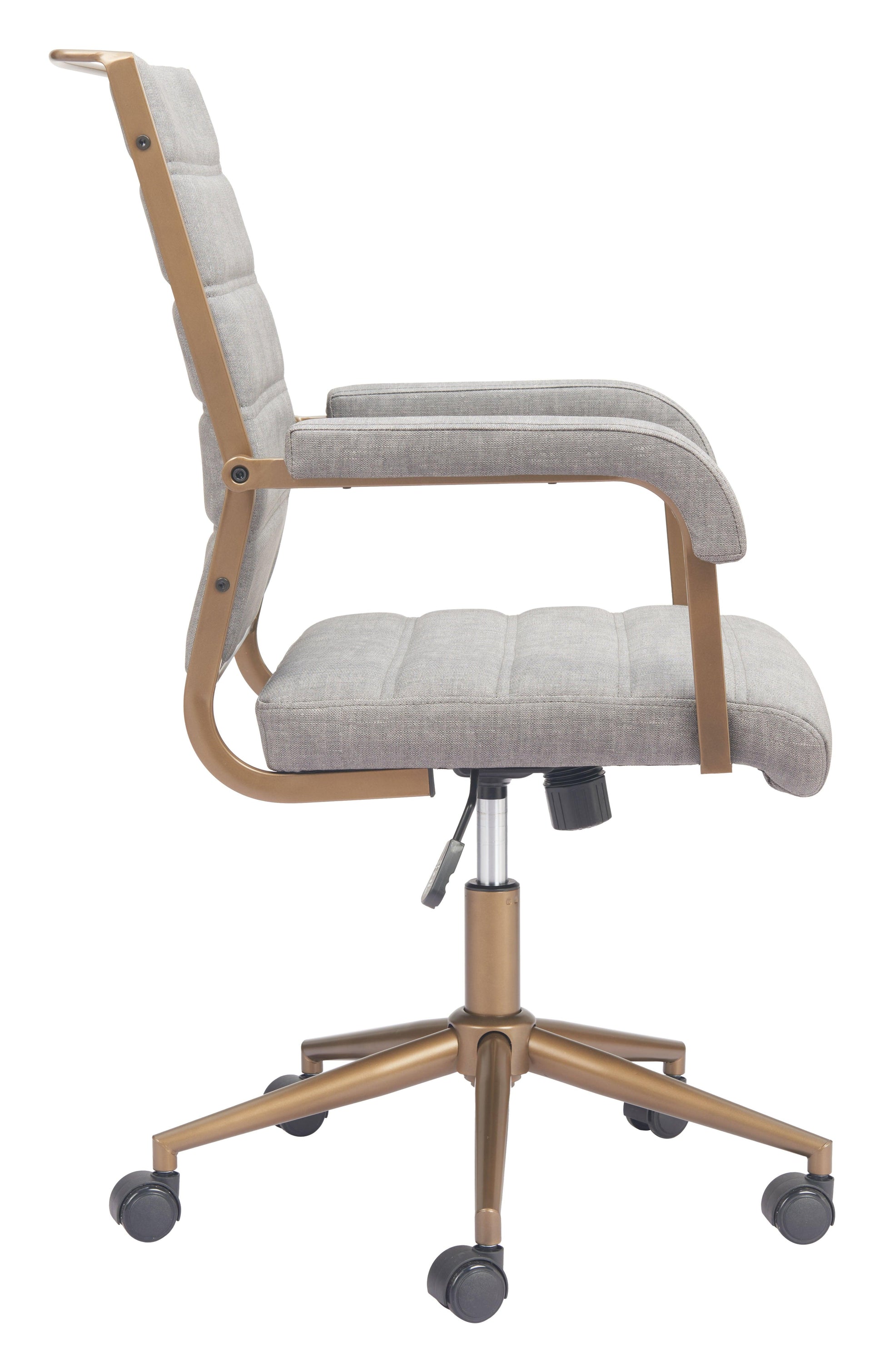 Auction Office Chair Gray - Disselt Designs