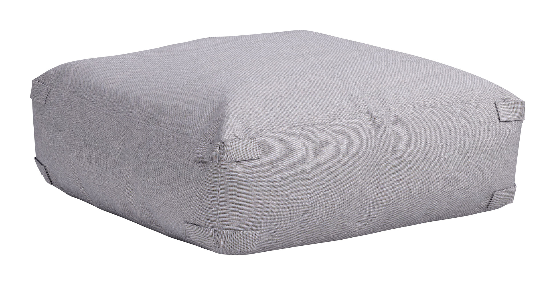 Luanda Ottoman Gray - Disselt Designs