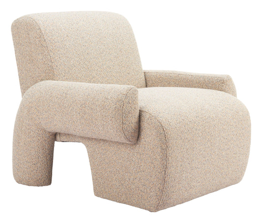 Rura Accent Chair Heathered Beige - Disselt Designs
