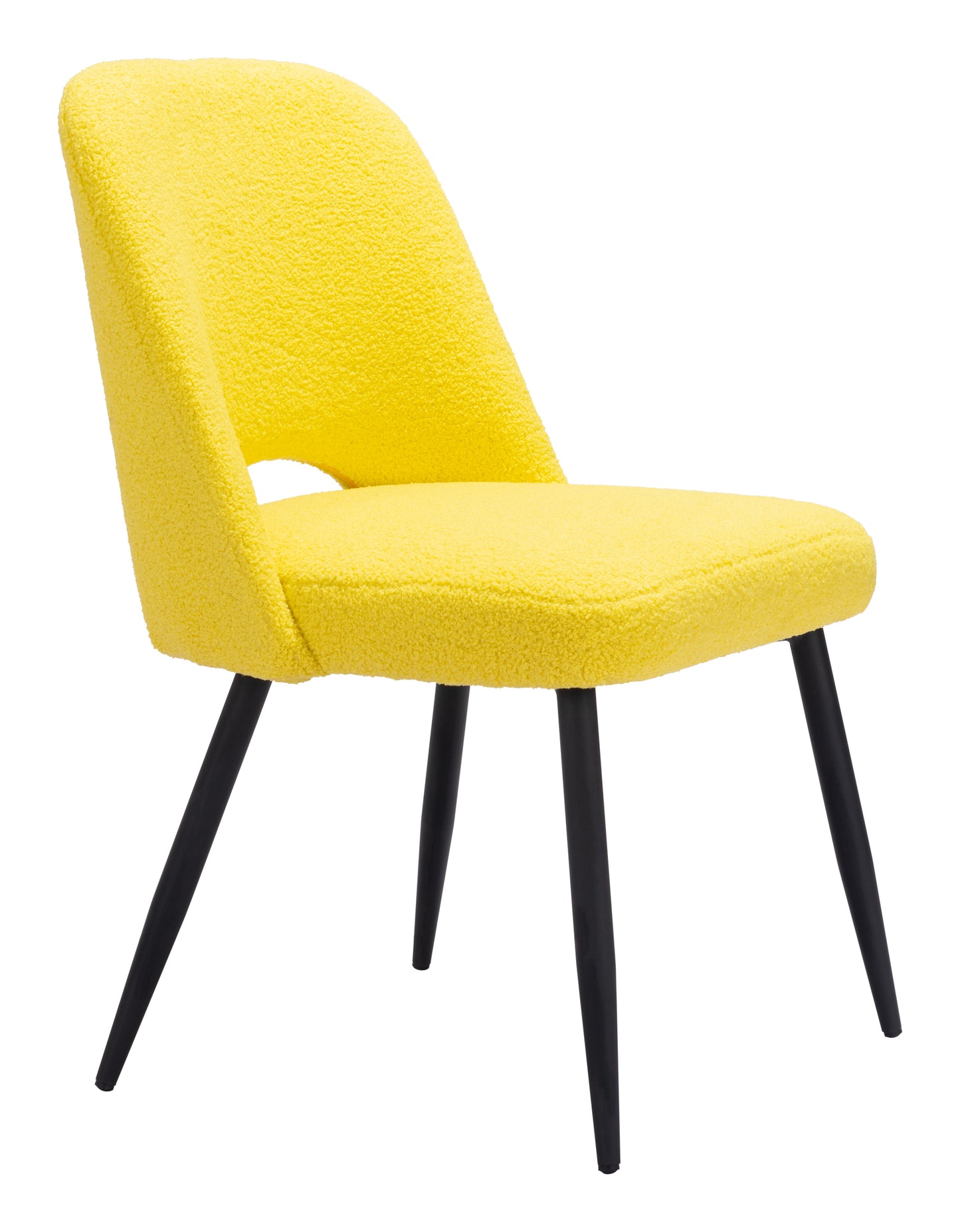 Teddy Dining Chair (Set of 2) Yellow - Disselt Designs