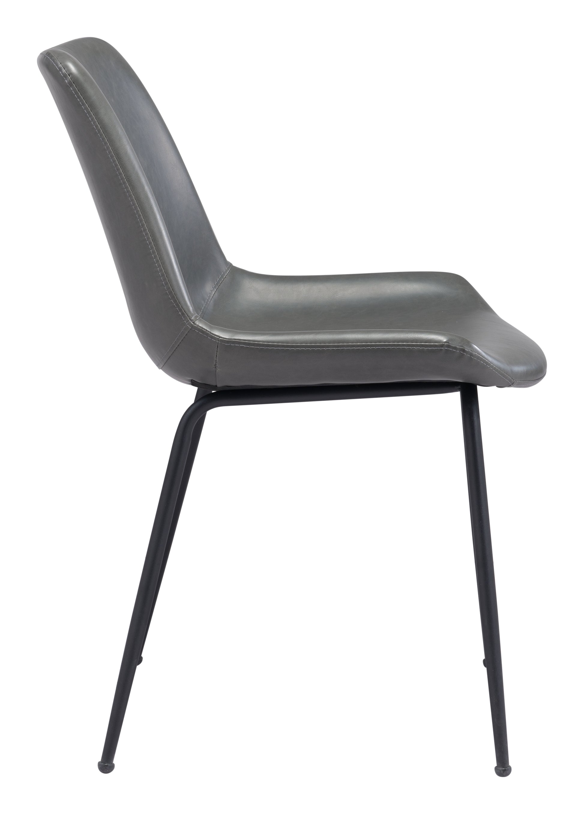 Byron Dining Chair (Set of 2) Gray - Disselt Designs