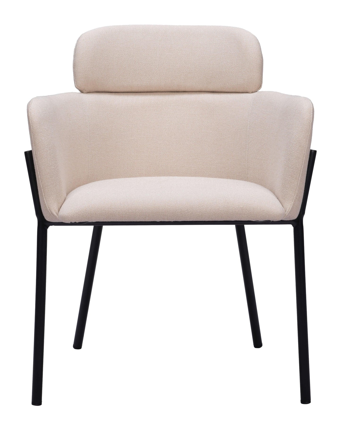 Bremor Dining Chair (Set of 2) Beige - Disselt Designs
