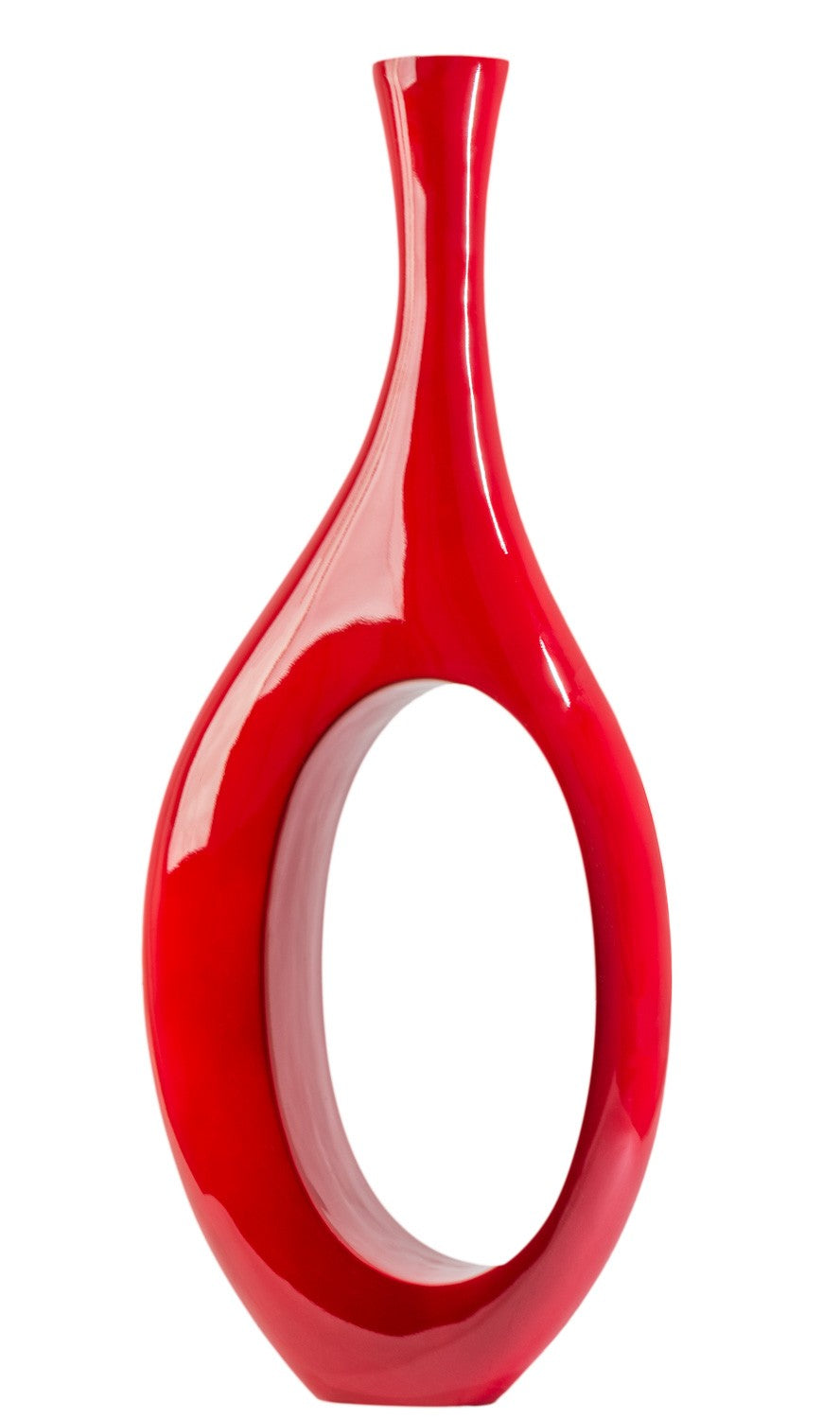 Trombone Red // Set of Two Vases - Disselt Designs