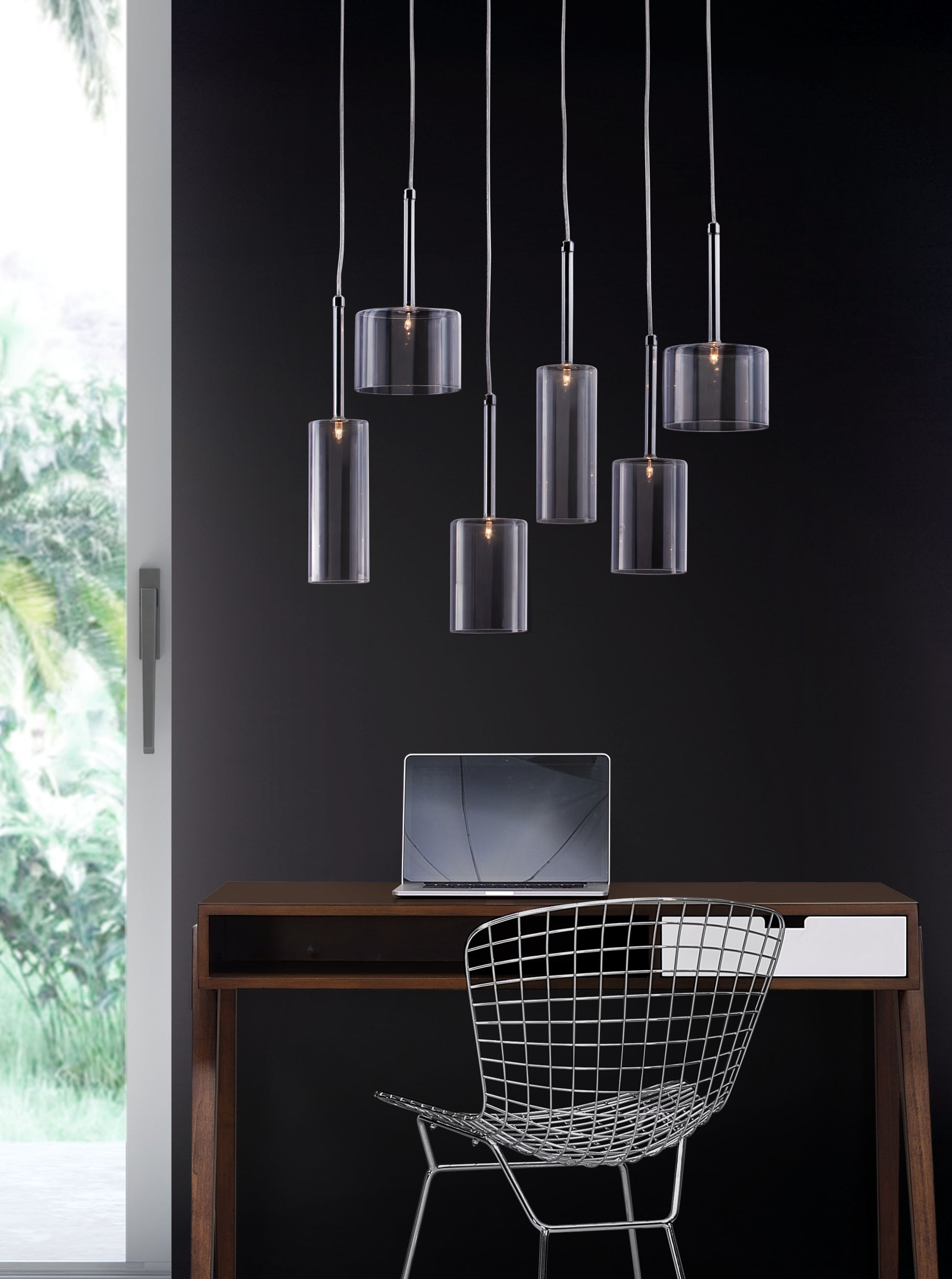 Hale Ceiling Lamp Clear - Disselt Designs