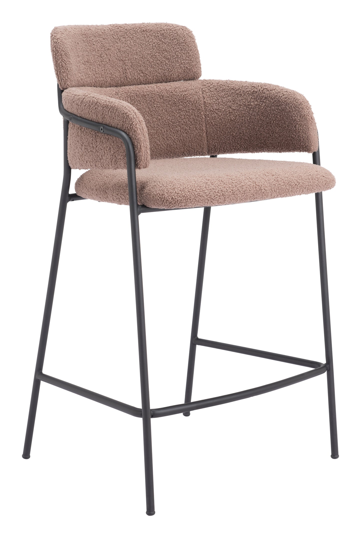 Marcel Counter Stool (Set of 2) Brown - Disselt Designs