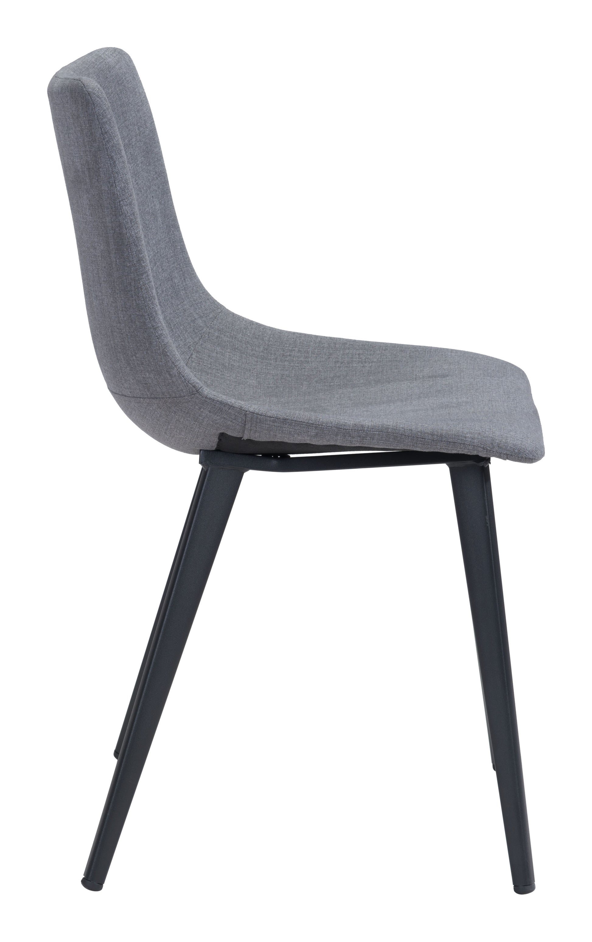 Daniel Dining Chair (Set of 2) Gray - Disselt Designs