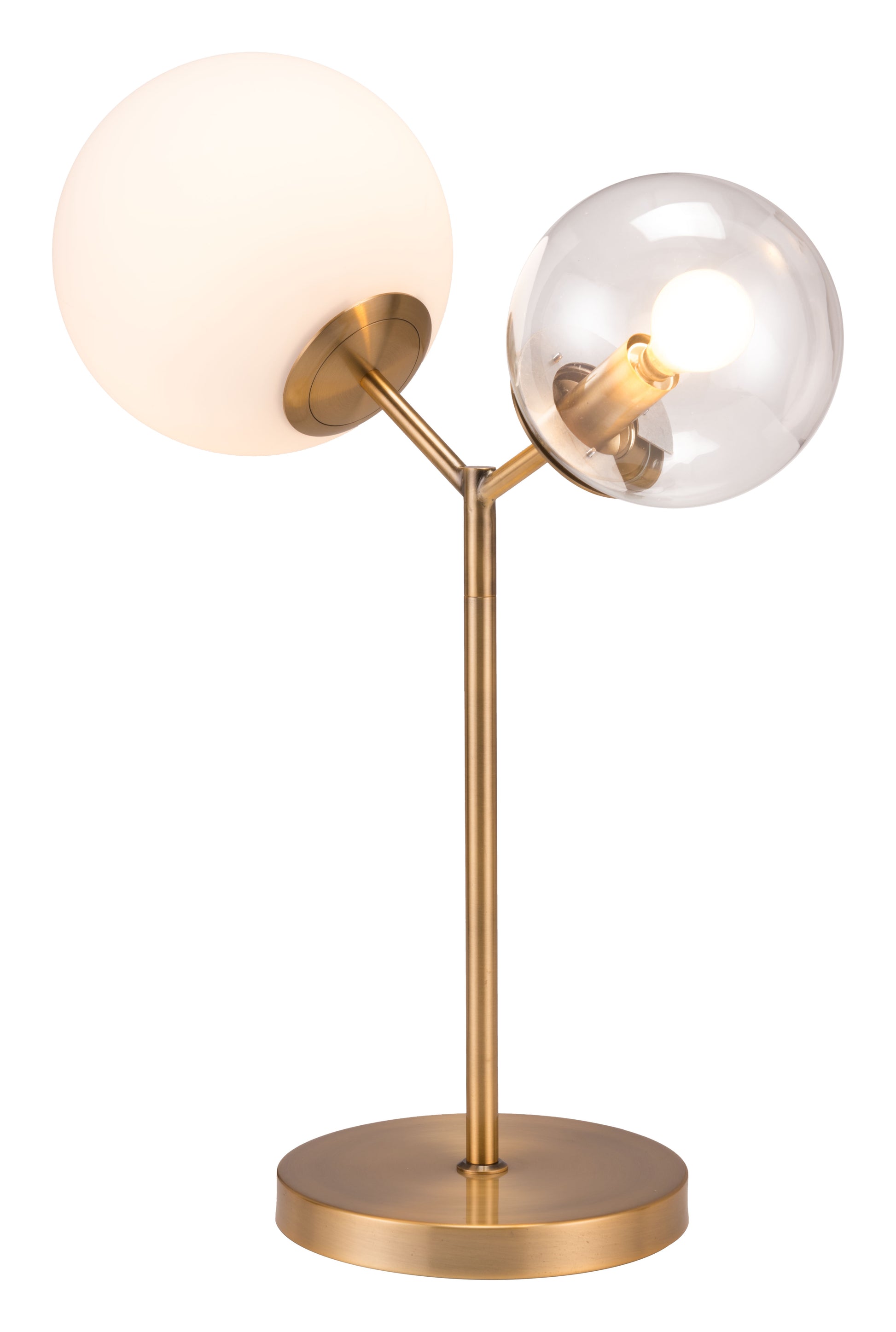 Constance Table Lamp Brass - Disselt Designs