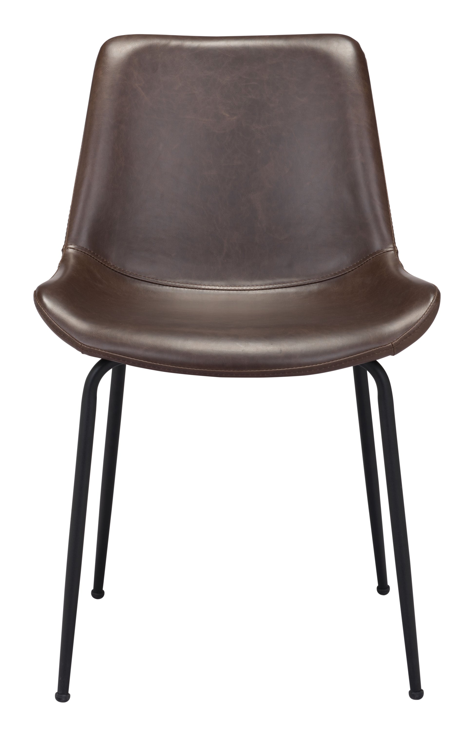 Byron Dining Chair (Set of 2) Brown - Disselt Designs
