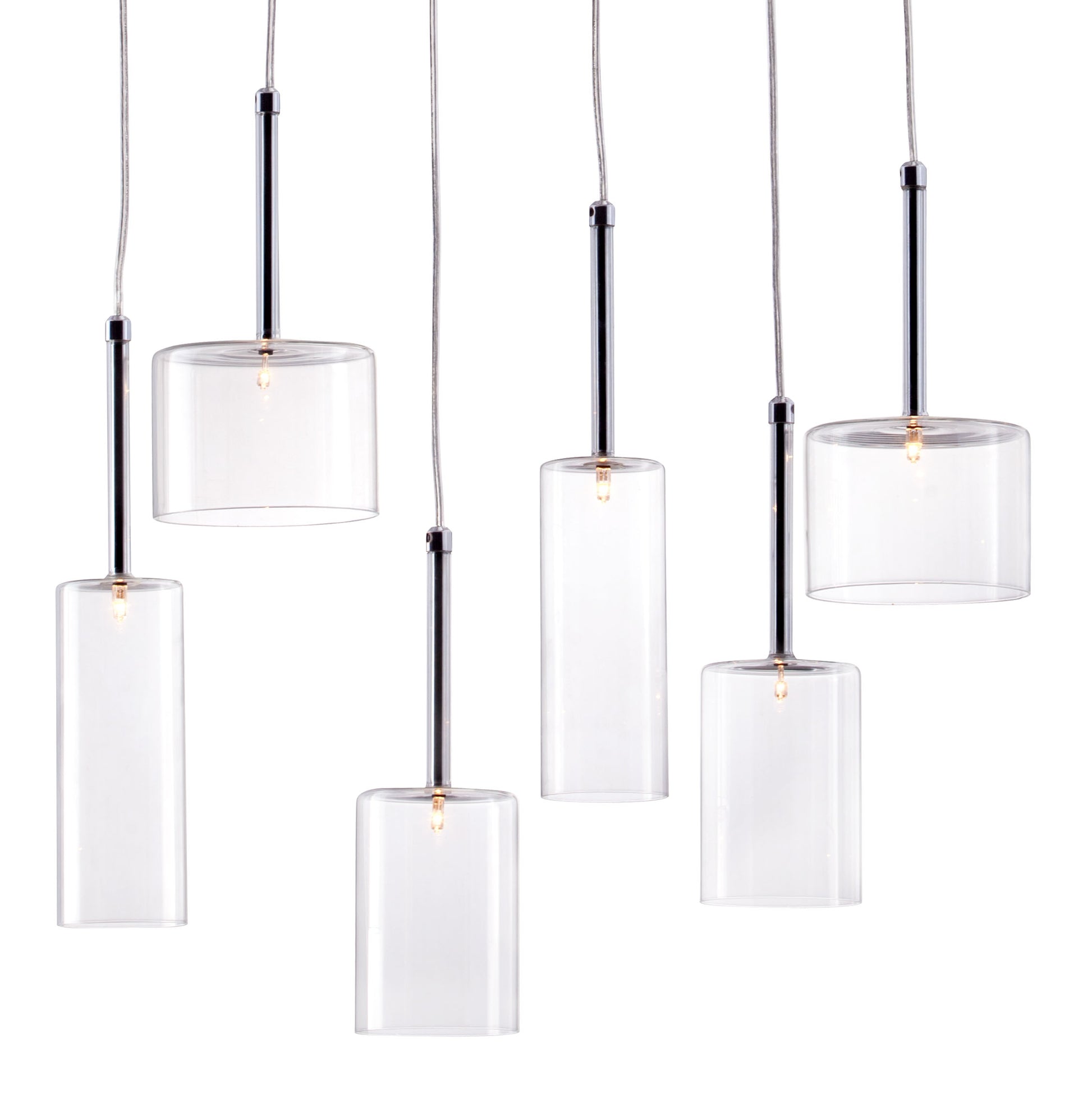Hale Ceiling Lamp Clear - Disselt Designs
