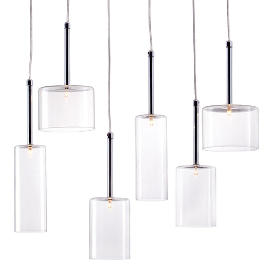 Hale Ceiling Lamp Clear - Disselt Designs