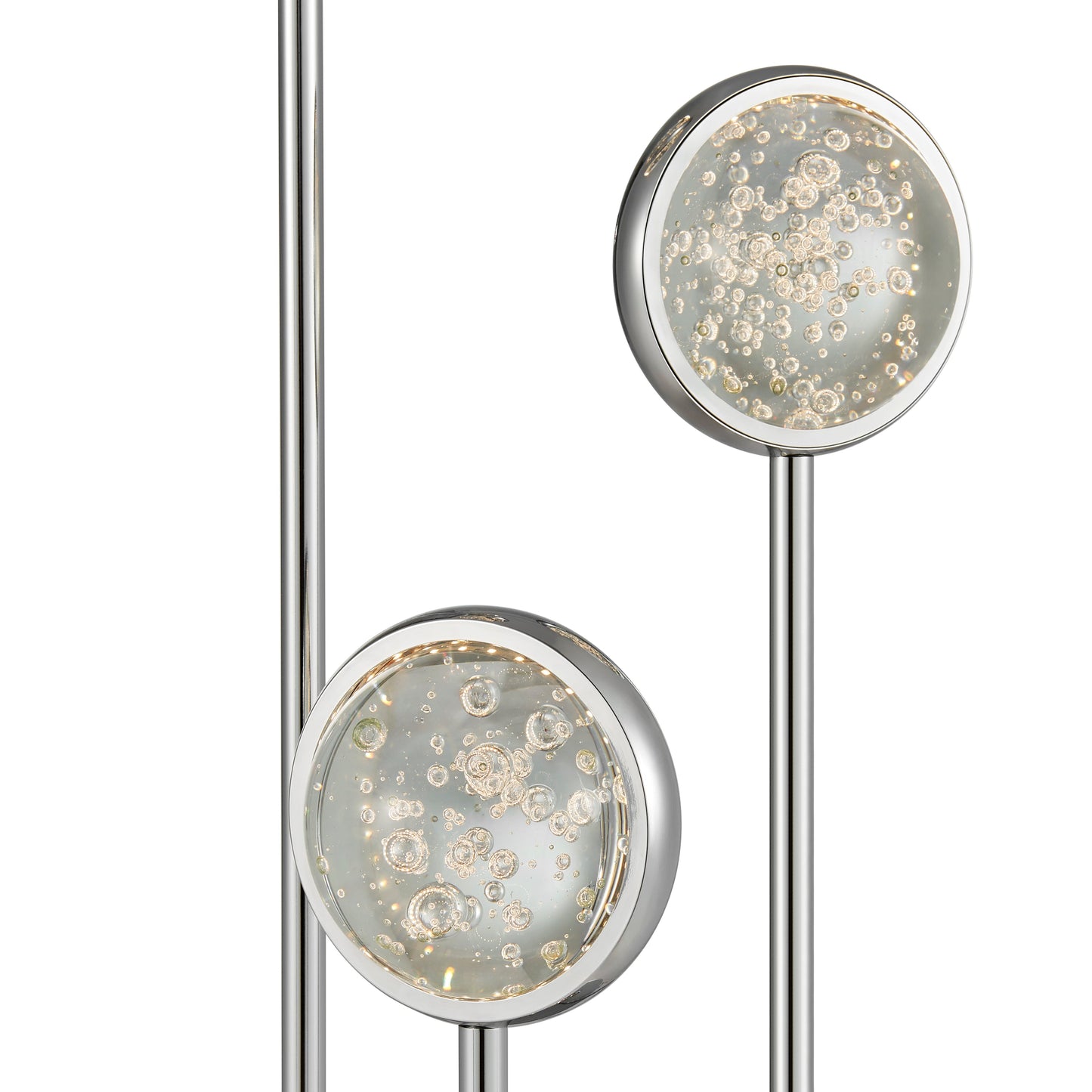 Bubbling Glow Table Lamp // Chrome - Disselt Designs