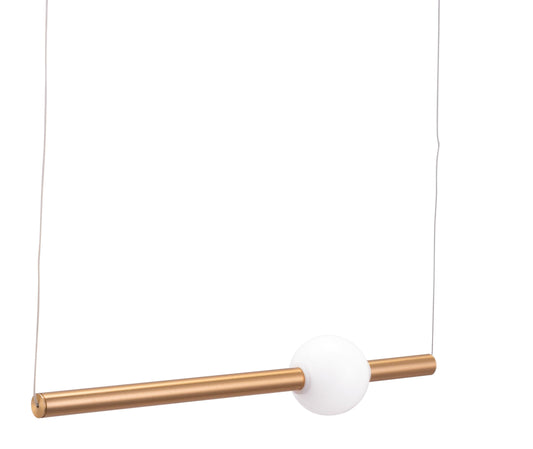 Adeo Ceiling Lamp Brass - Disselt Designs