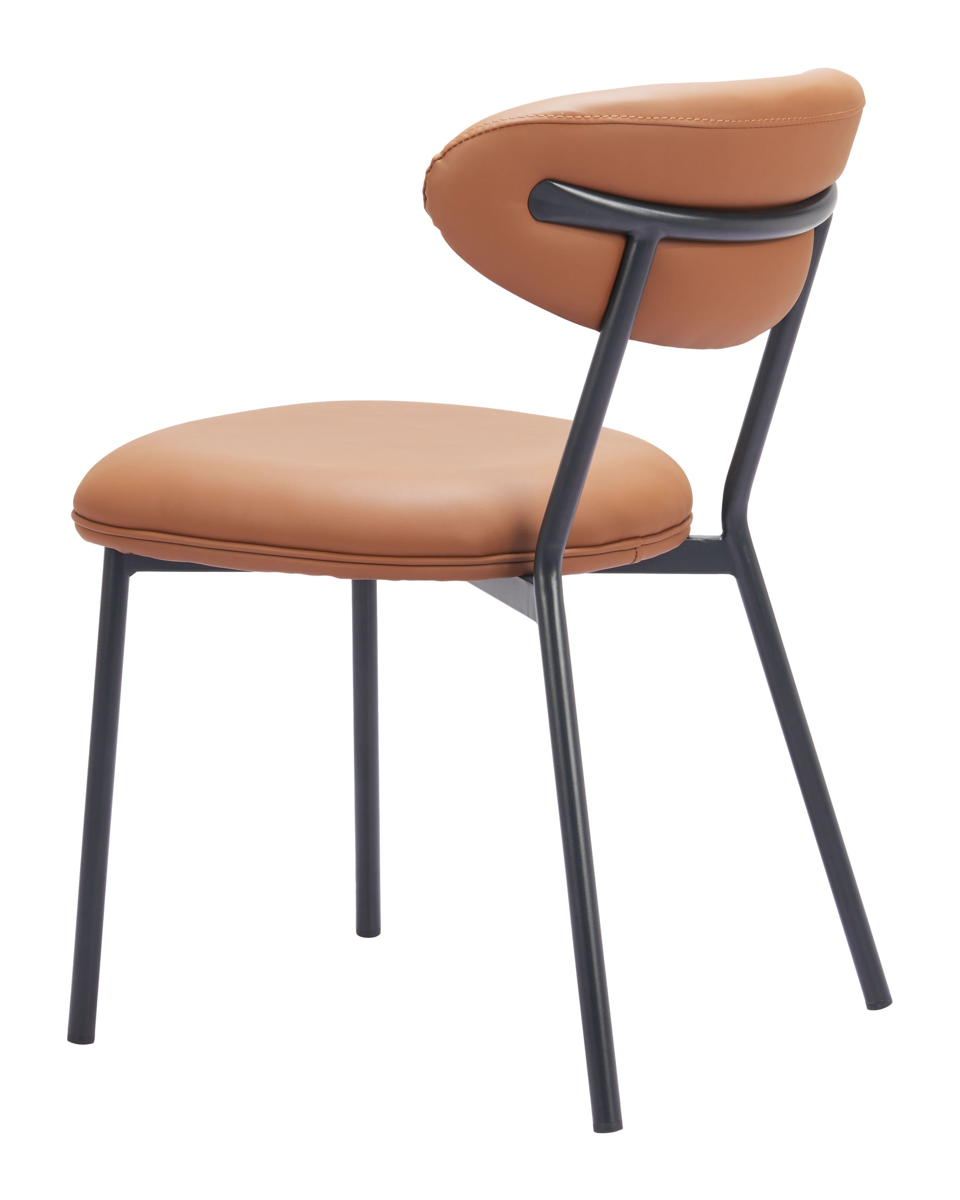 Rorun Dining Chair (Set of 4) Brown - Disselt Designs